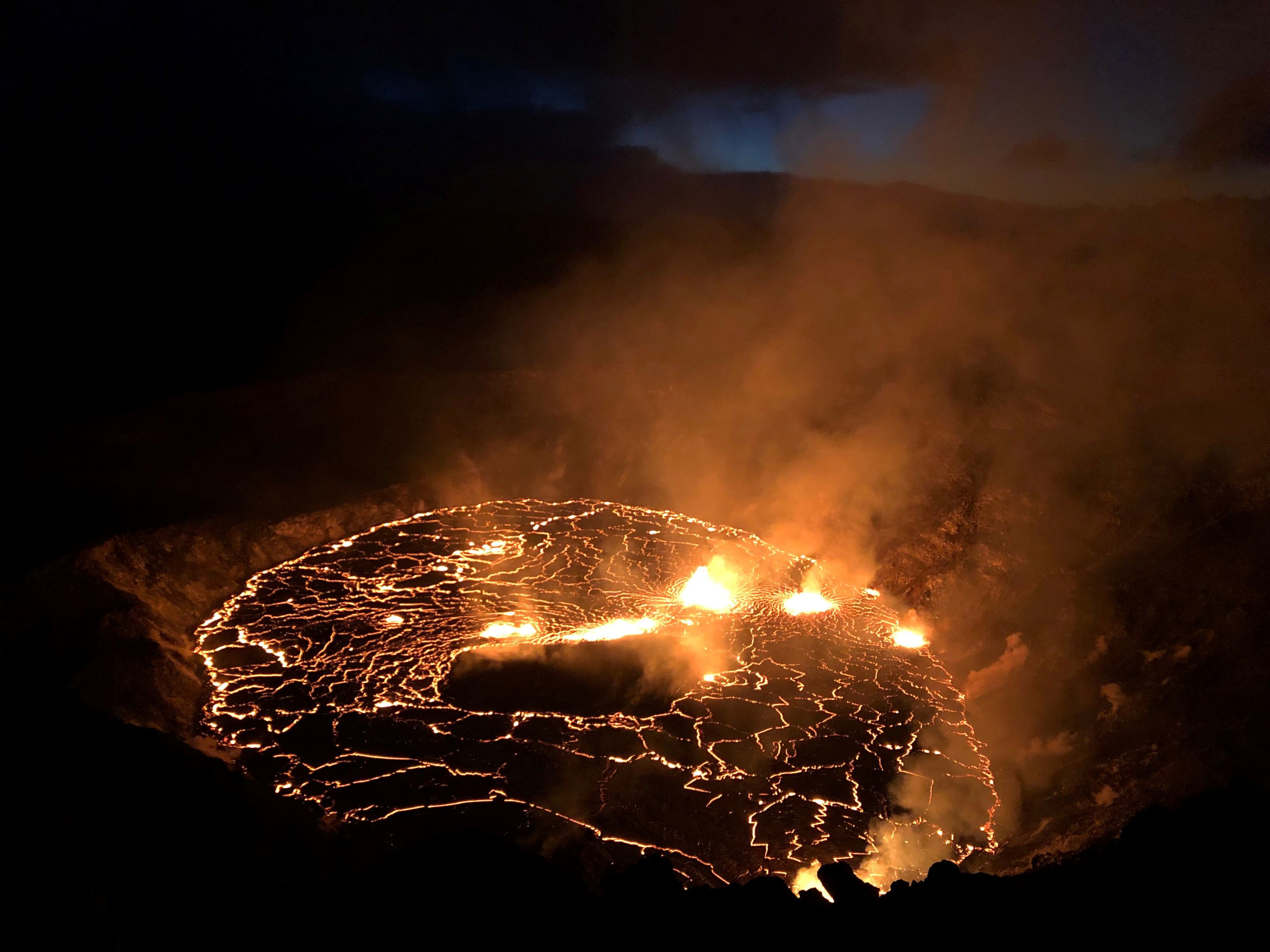In den Nationalparks brodelt es: Eruption des Kilauea-Vulkans im 