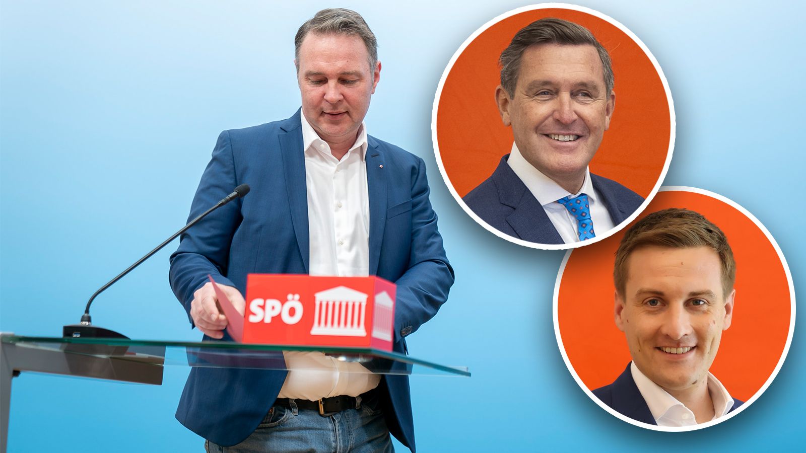 Babler steht für Personalauswahl parteiintern in der Kritik. Akzeptiert er Hanke und Hergovich?