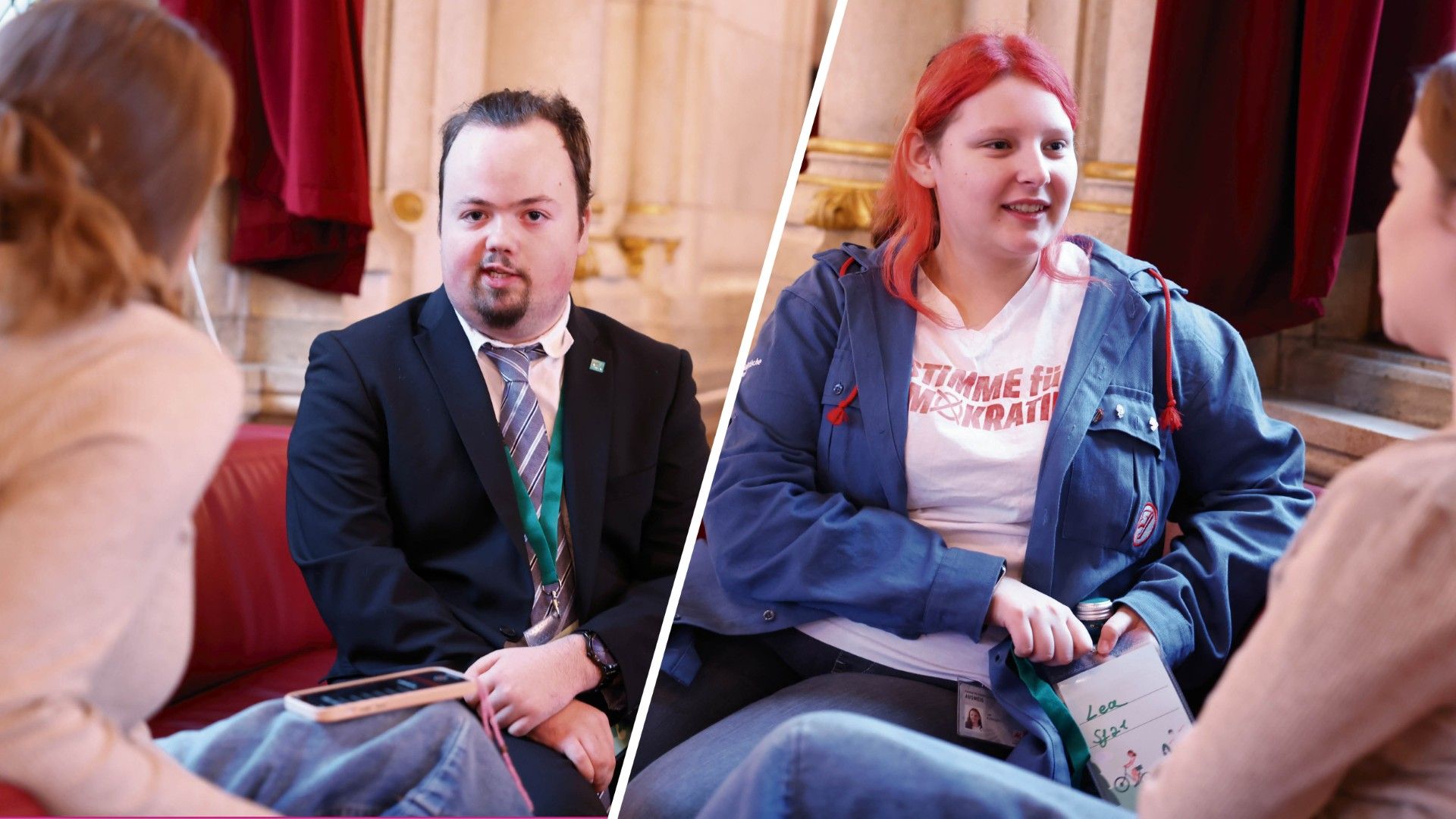 Tobias und Lea sind heuer Erstwähler und verraten, was ihnen bei der Wien Wahl wichtig ist.