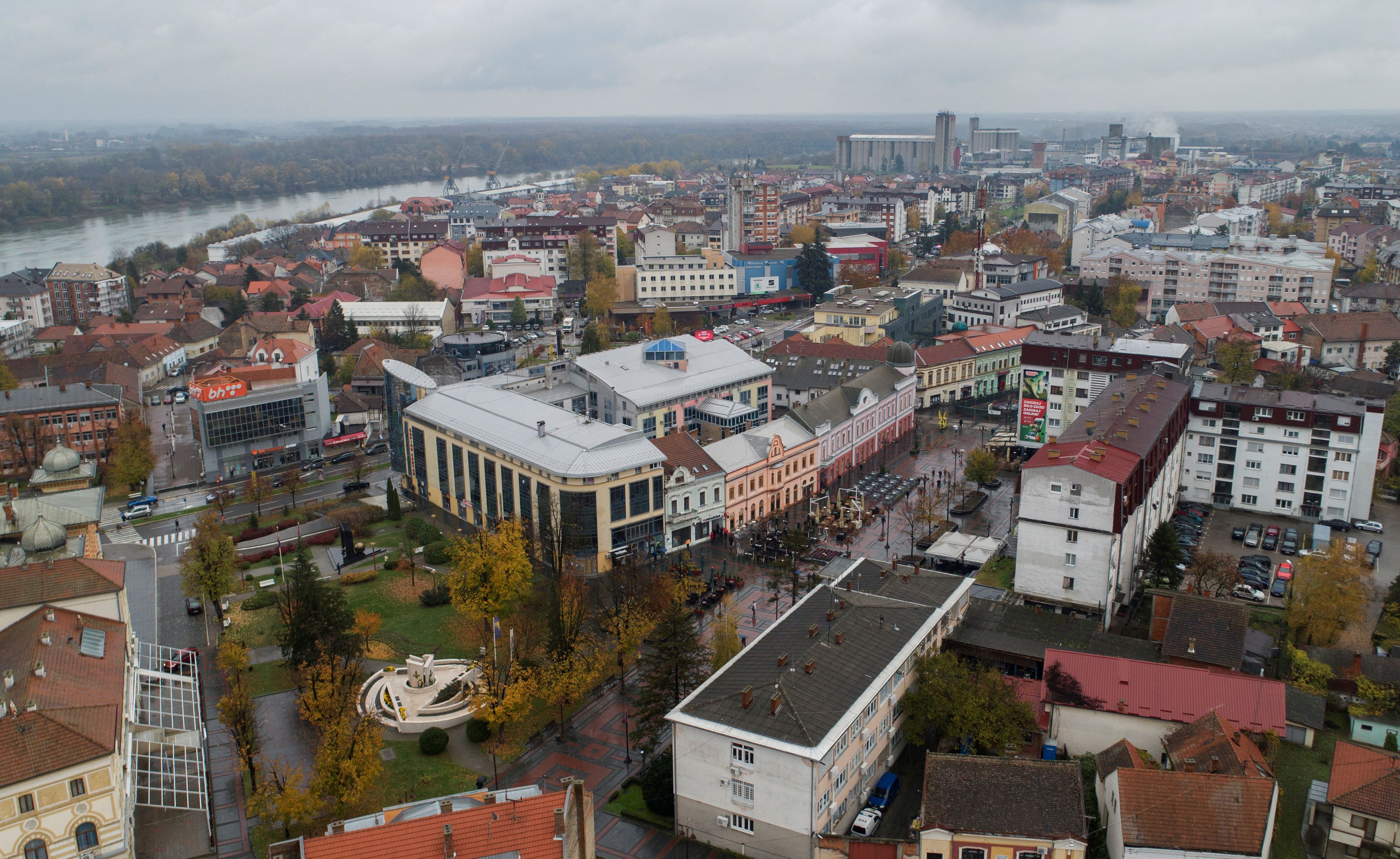 Horror-Tat in Bosnien-Herzegowina! Hier im Bild: Die Stadt Brčko.