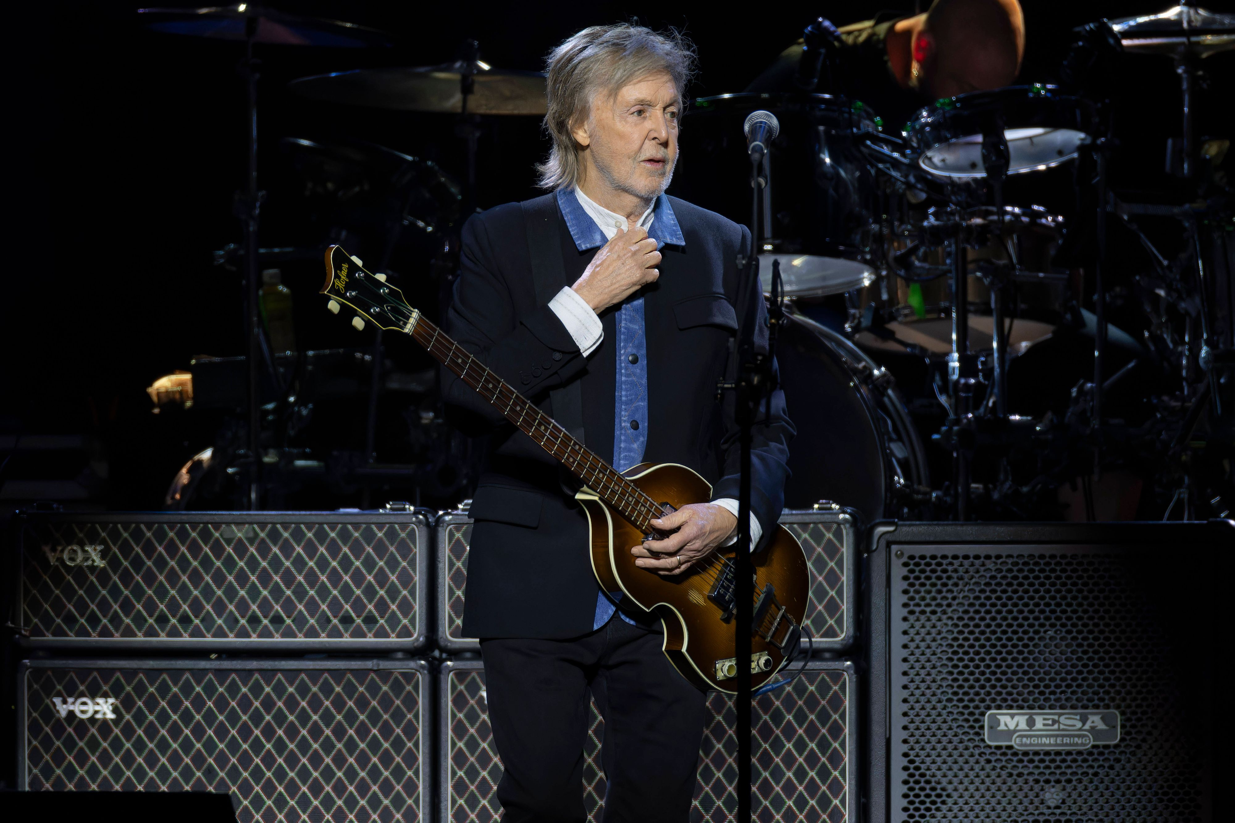 <strong>Paul McCartney</strong> (Bild), <strong>Ed Sheeran, Dua Lipa</strong> & Co protestieren gegen KI.