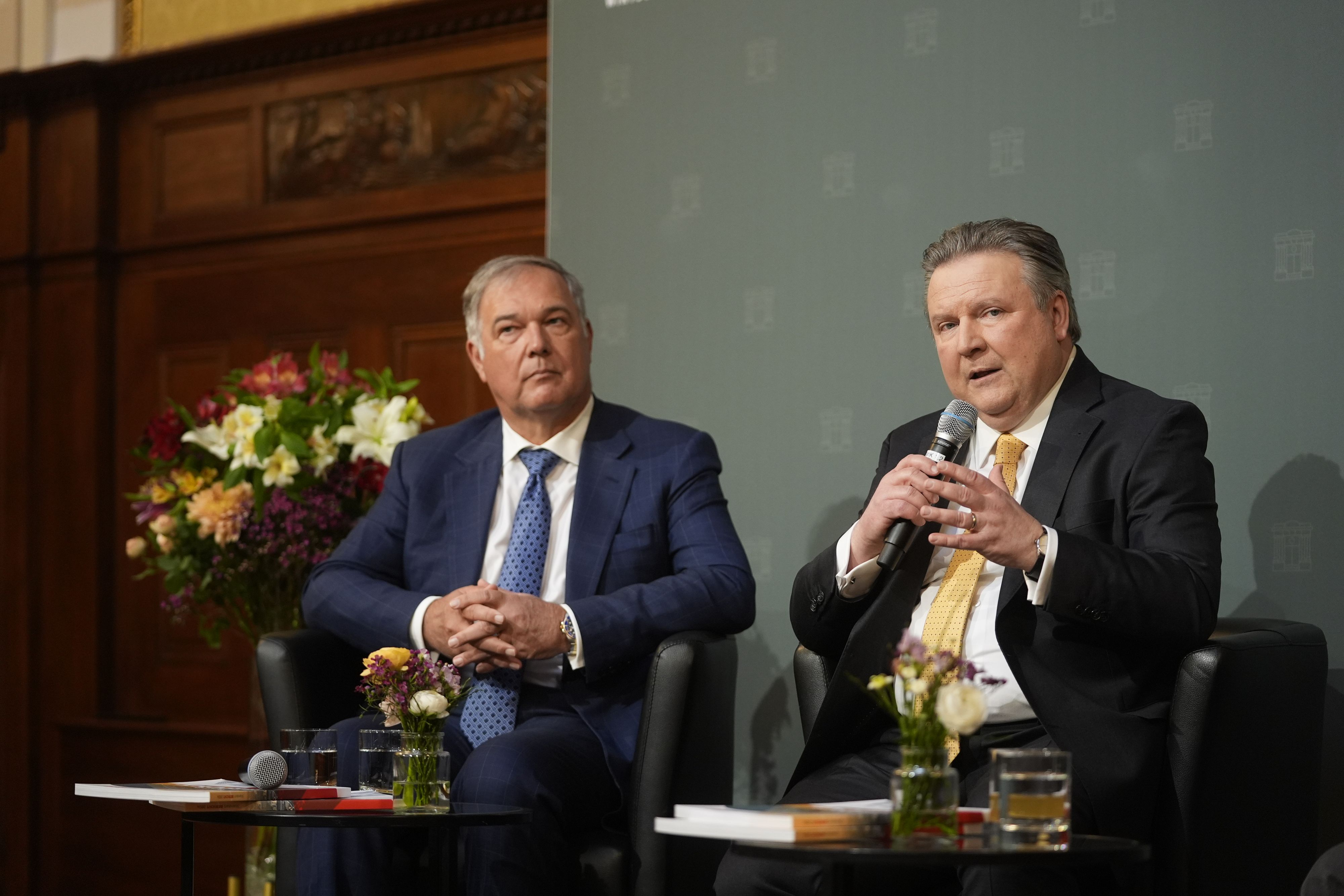 Michael Ludwig im Talk mit WKW-Präsident Walter Ruck. 