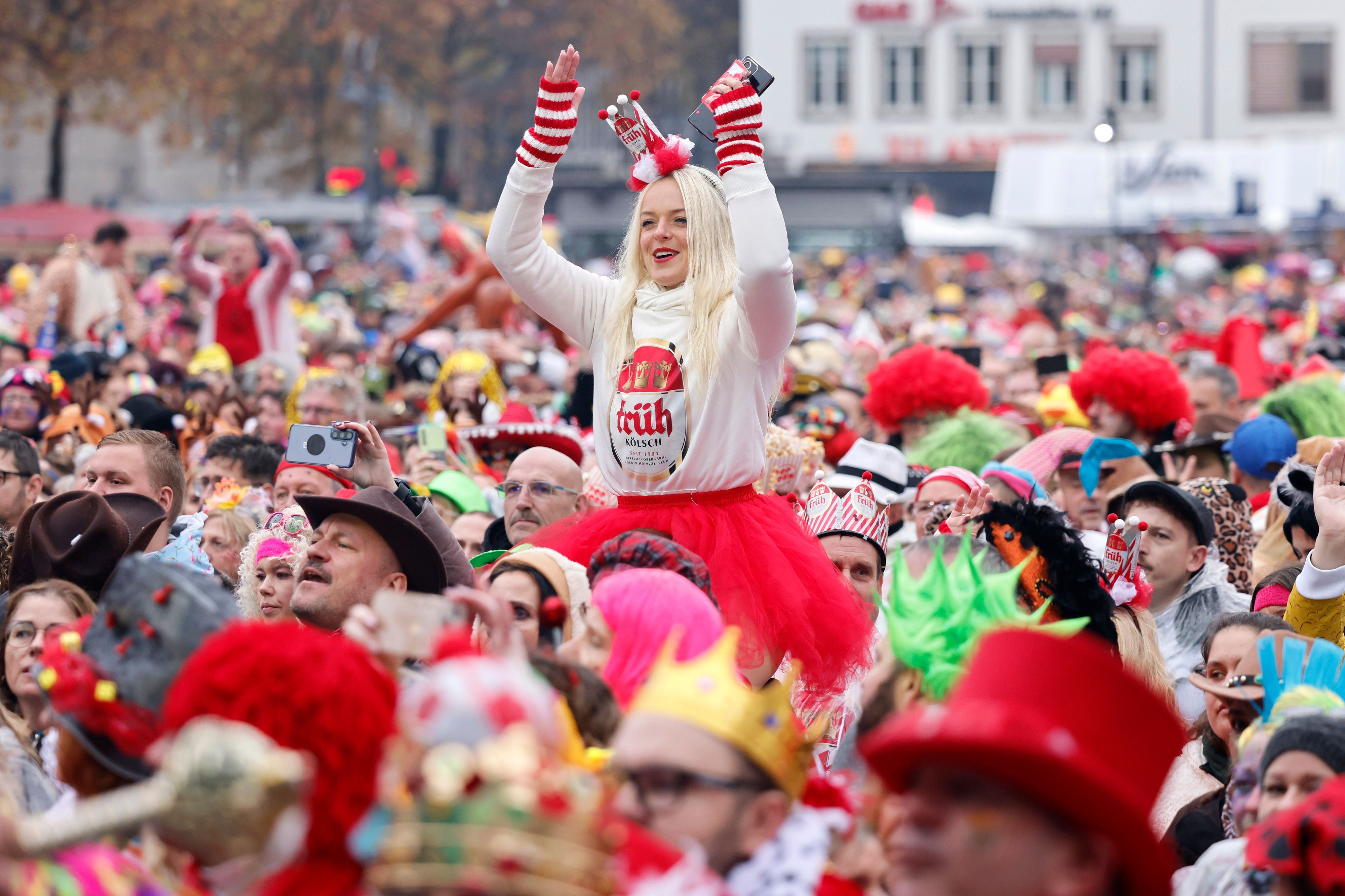 Auftakt des Kölner Karnevals 2024. Ob es heuer genau so lustig zugeht, wird sich erst weisen.