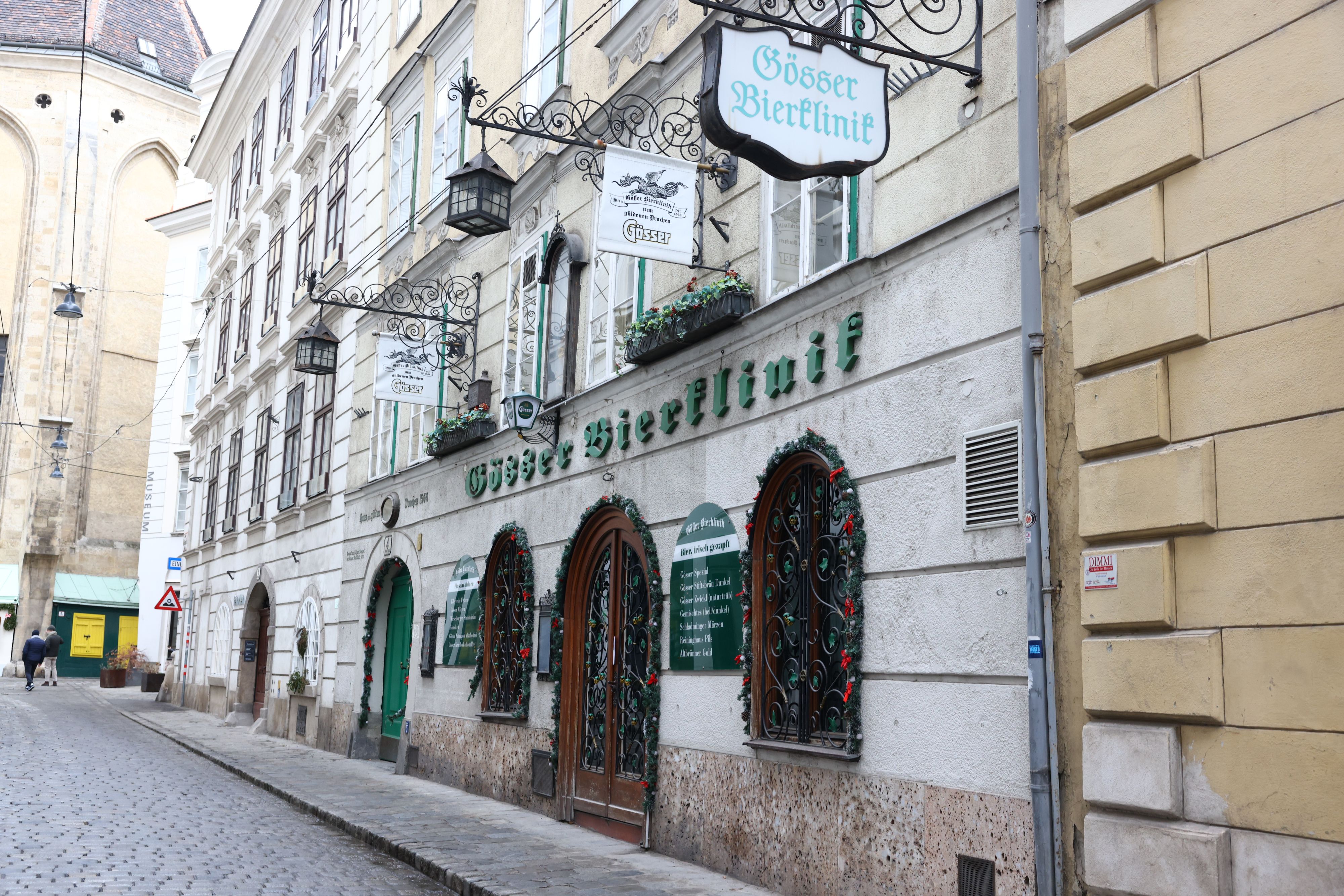 Die Gösser Bierklinik, Wiens ältestes noch betriebenes Wirtshaus, hat nach fast 500 Jahren endgültig geschlossen. Ein weiteres Stück Altwien verschwindet.