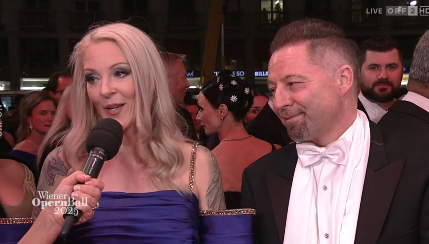 Simone Lugner mit ihrem 