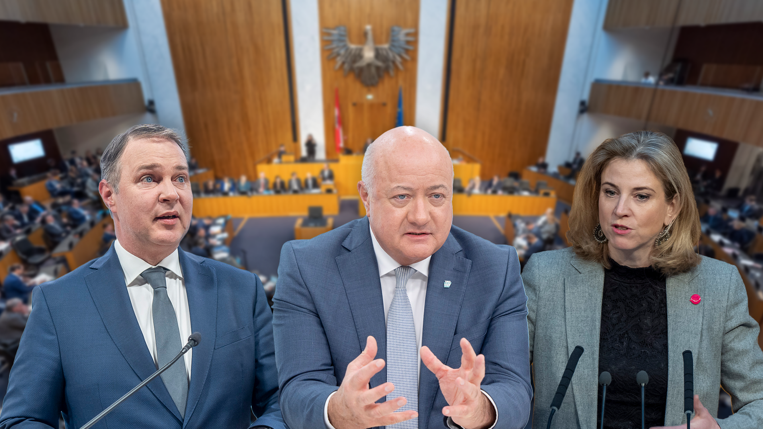 Um 11.00 Uhr wird die Austro-Ampel ihr Regierungsprogramm präsentieren.