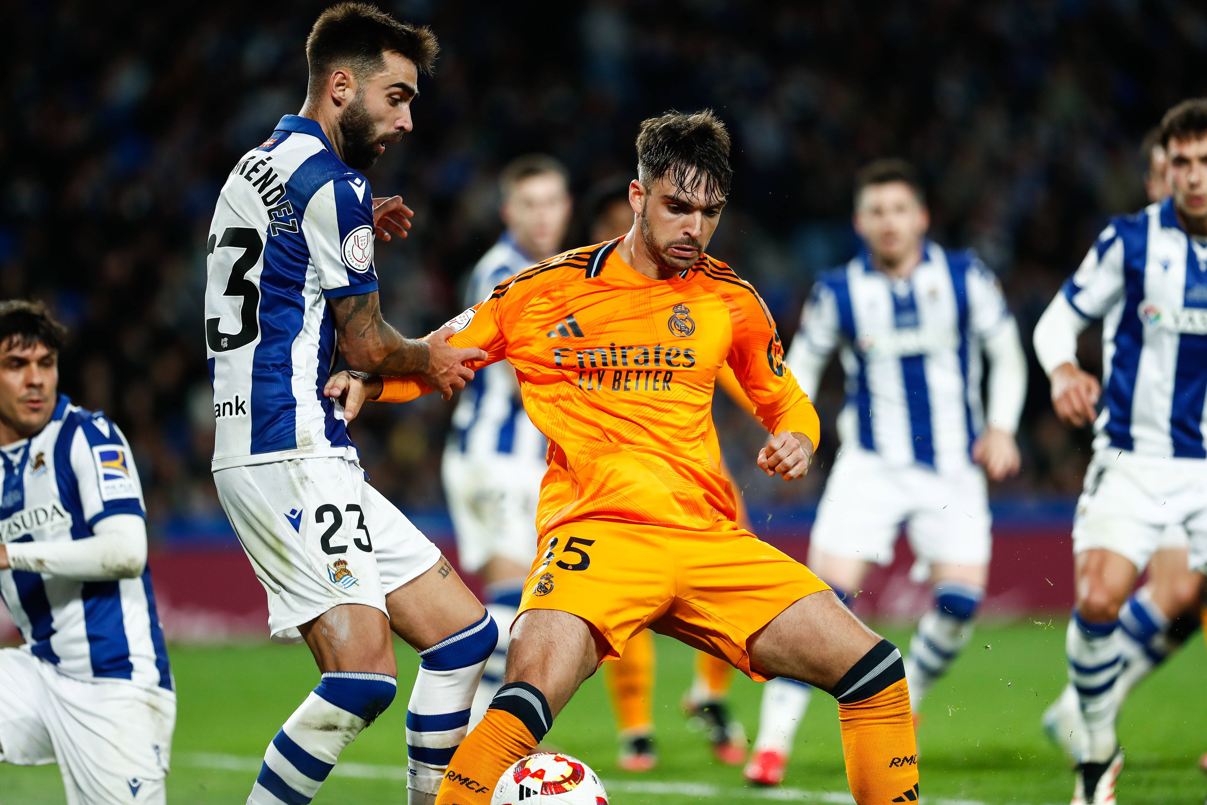 Raul Asencio wurde verbal angefeindet. 