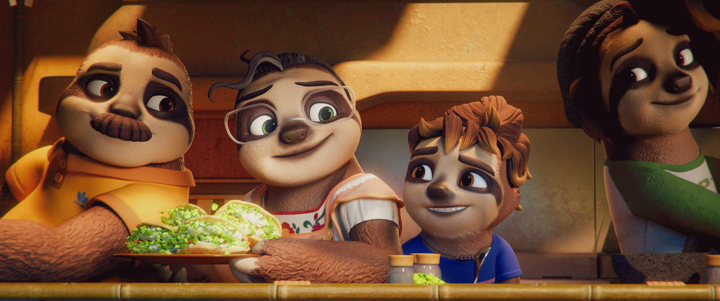 Diese Familie liebt Essen.