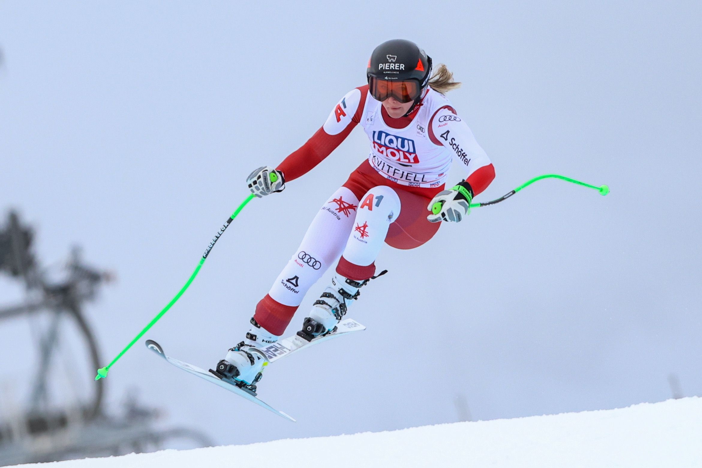 Cornelia Hütter landet auf dem zweiten Rang.