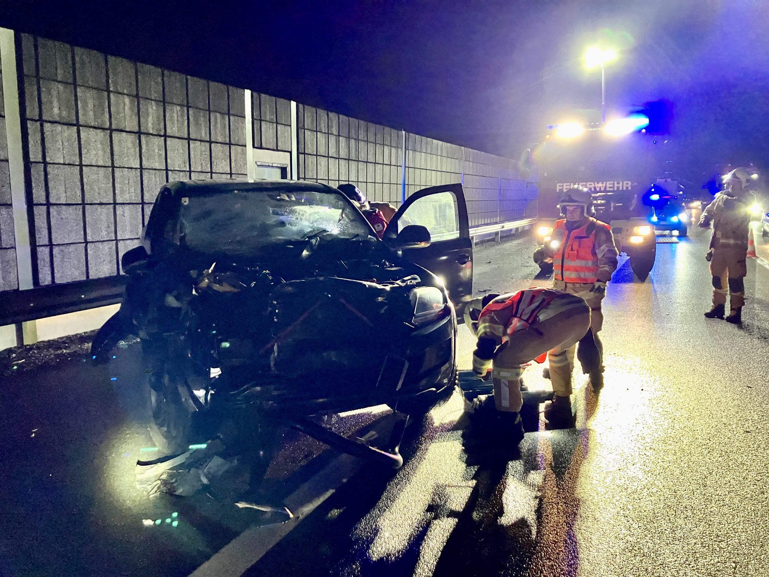 Die Feuerwehr war im Einsatz.