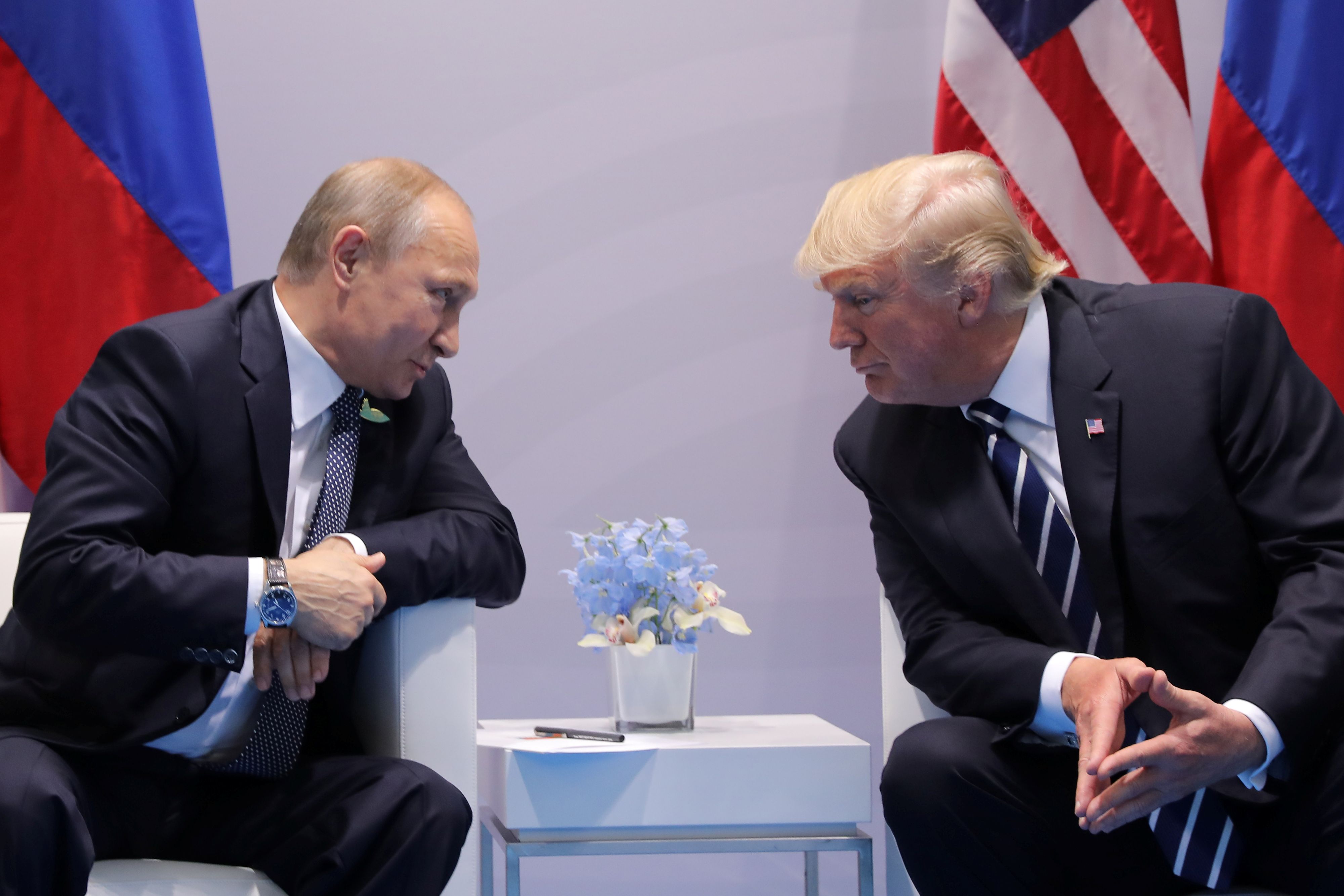 Russlands Präsident Wladimir Putin und US-Präsident Donald Trump.
