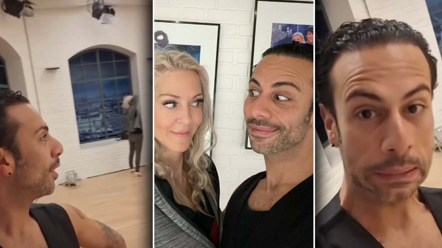 Bald geht es für Simone und Danilo aufs Parkett. Dafür wird auch fleißig trainiert.