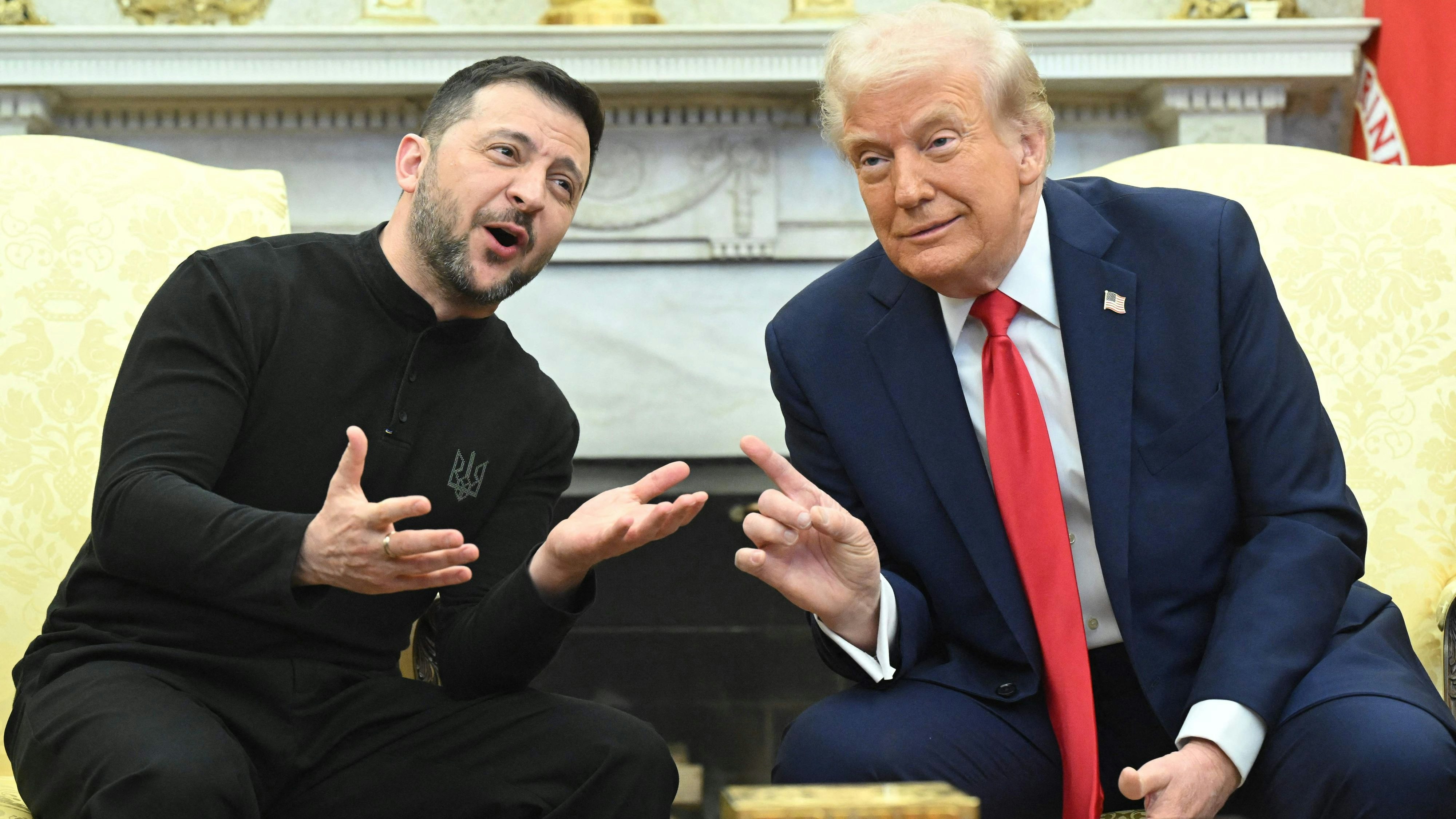 Die ganze Welt schaute zu, wie US-Präsident Donald Trump auf Ukraine-Präsident Selenskyj losging