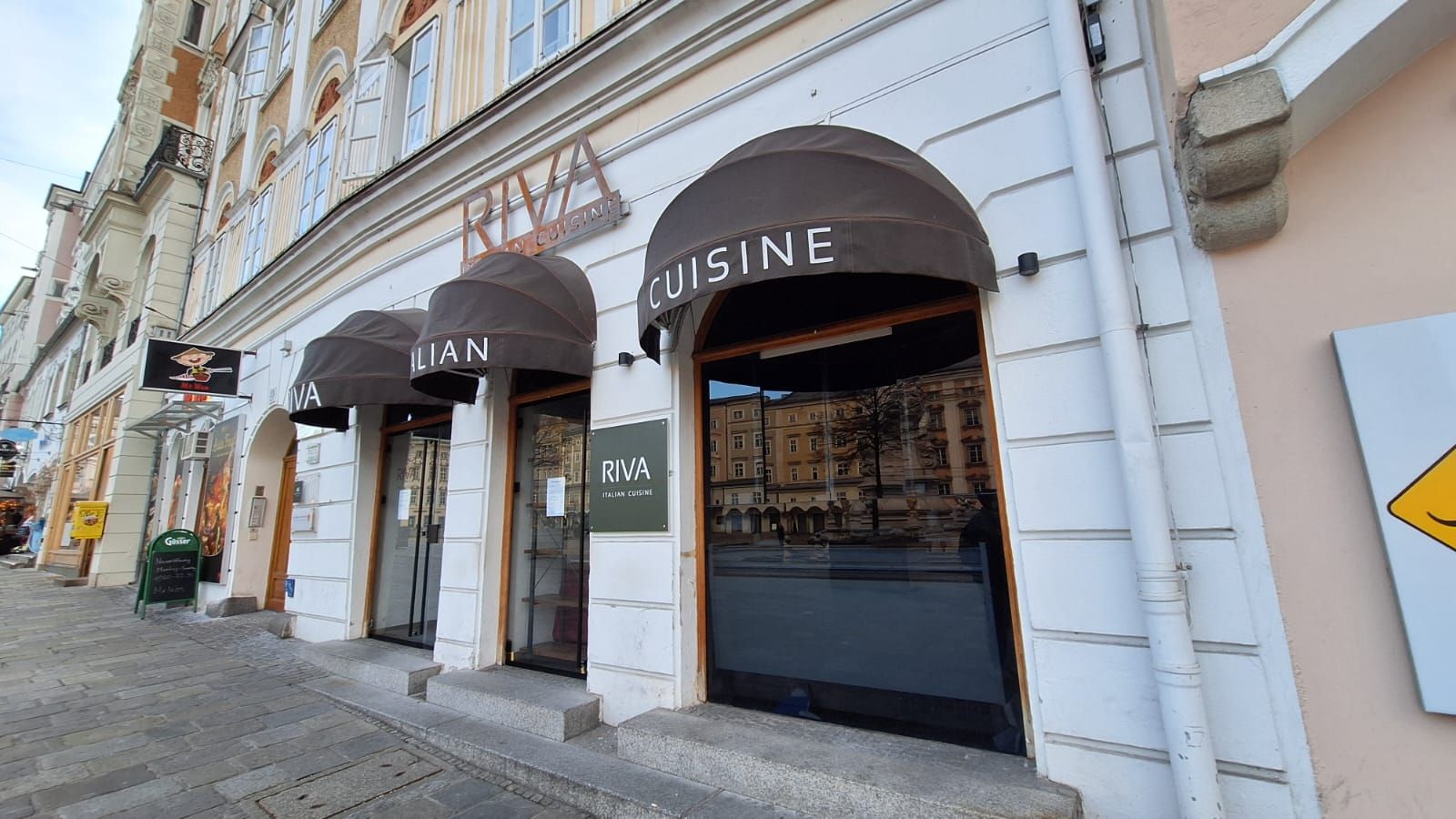 Die Pizzeria Riva am Linzer Hauptplatz ist laut KSV erneut pleite.