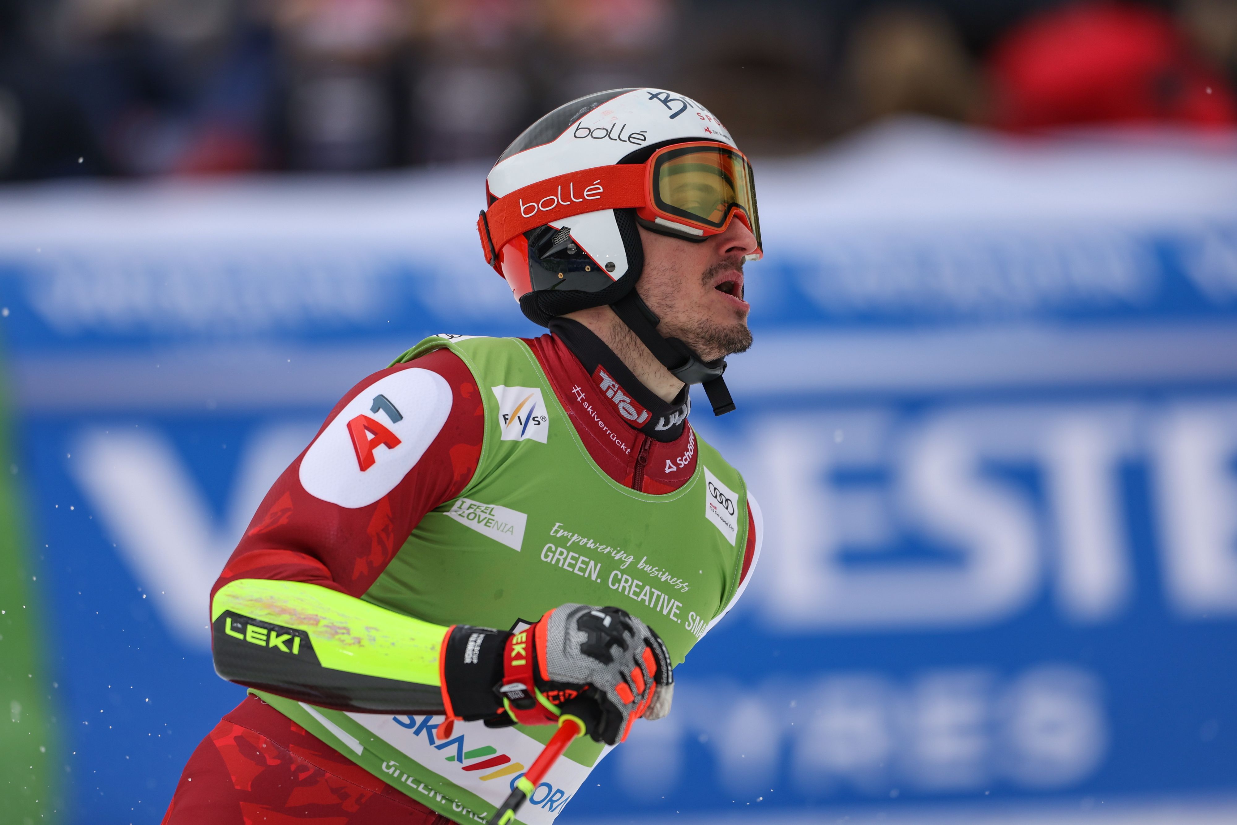 Stefan Brennsteiner schrammte in Kranjska Gora am Stockerl vorbei. 