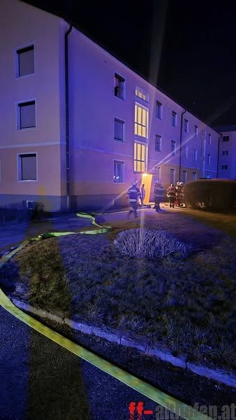 Die Freiwillige Feuerwehr Althofen stand mit 25 Personen im Einsatz.