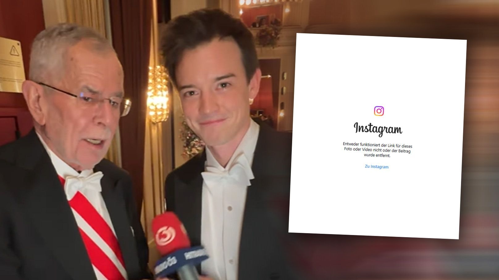 Hansa erregte mit seinem Van-der-Bellen-Interview viel Aufmerksamkeit.