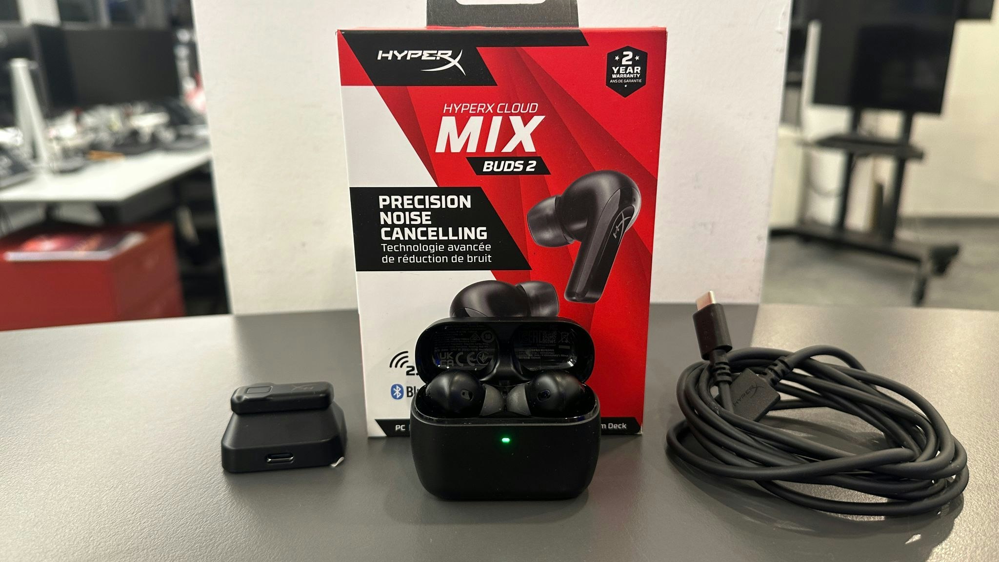 "HyperX Cloud MIX Buds 2 Wireless Headphones"