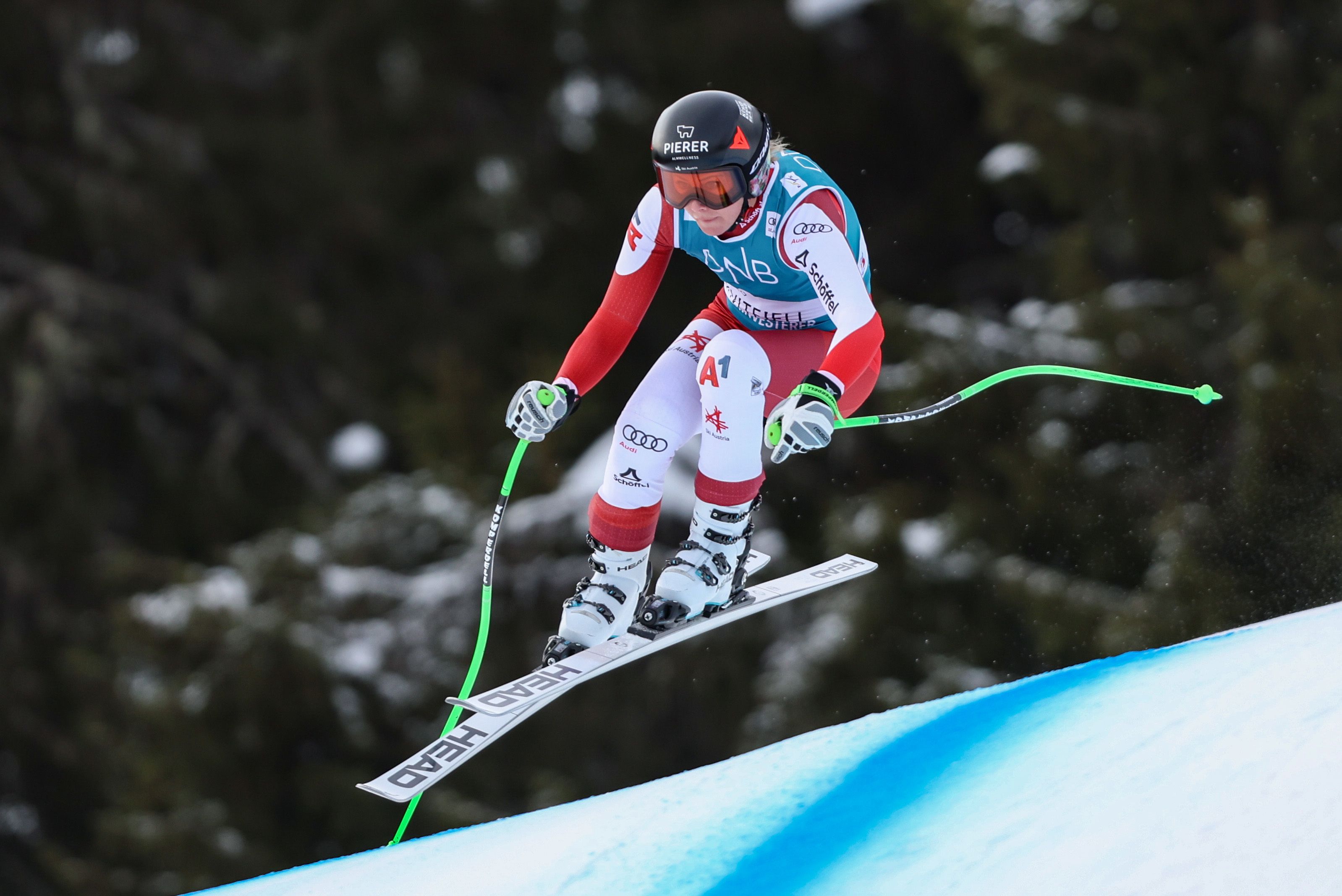 Österreichs Ski-Ass Conny Hütter. 