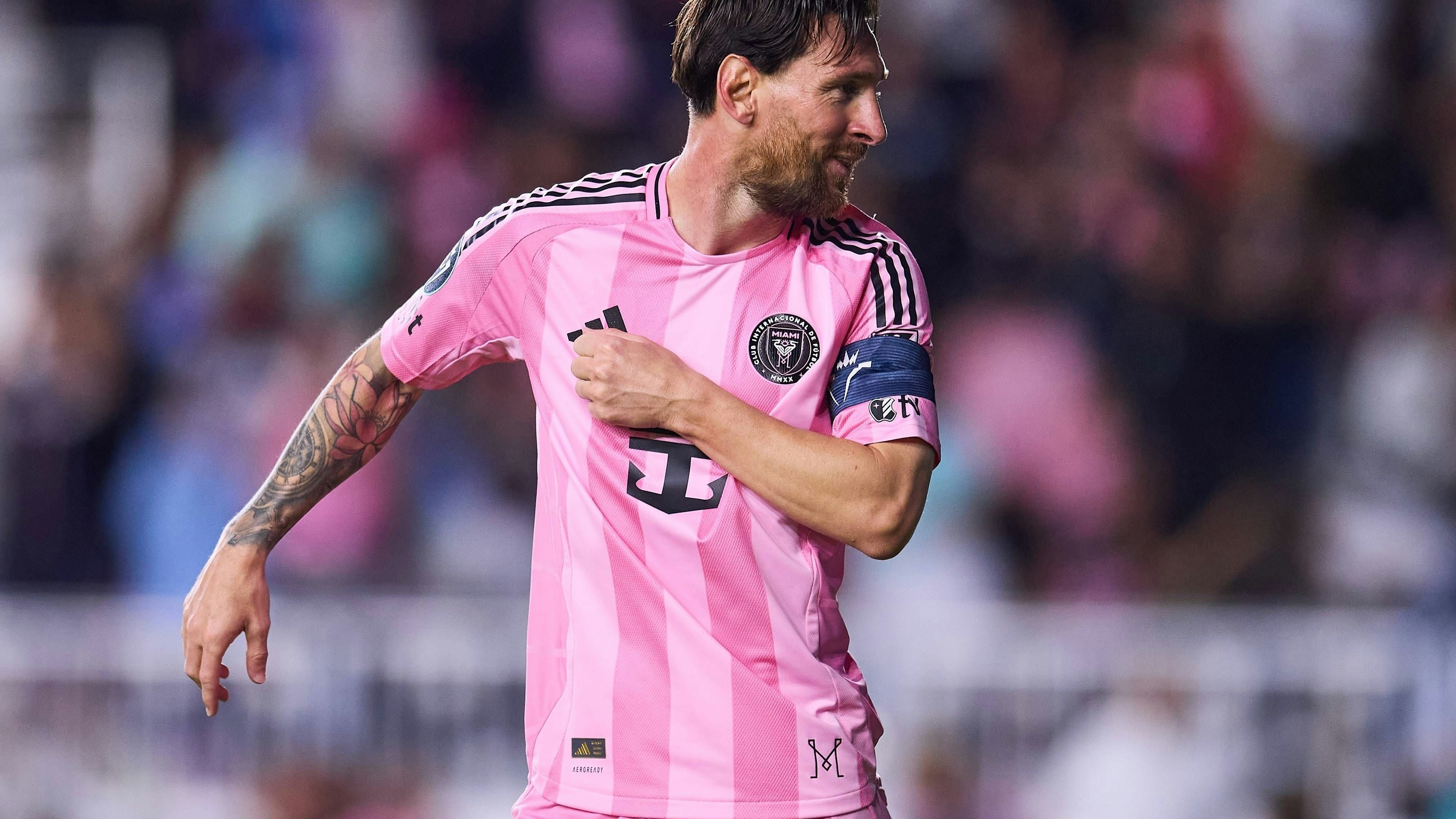 Fußball-Star Lionel Messi. 