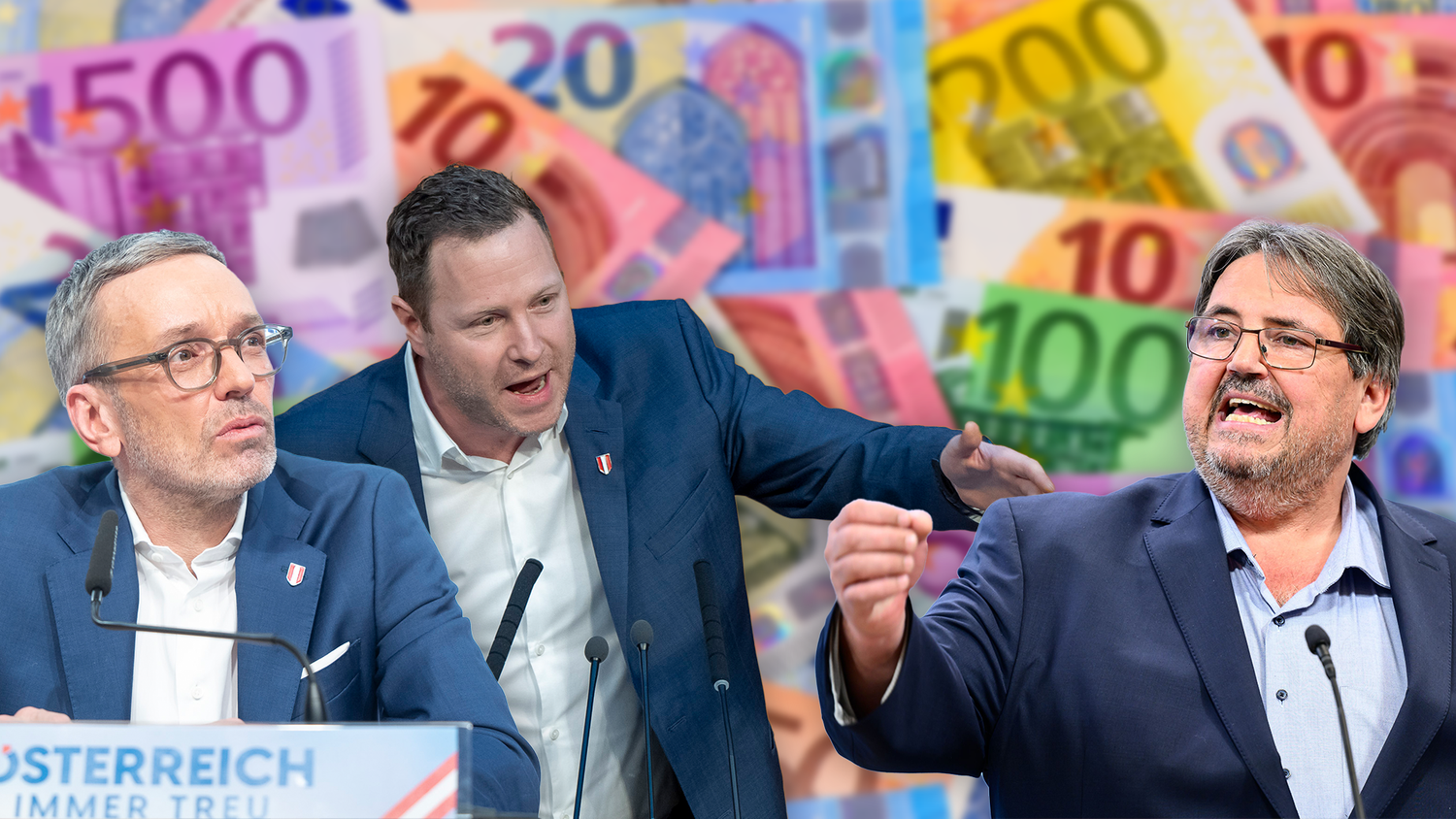 Am Samstag kam es zu einem Schlagabtausch zwischen SPÖ-Sozialsprecher Josef Muchitsch und FPÖ-Generalsekretär Michael Schnedlitz.