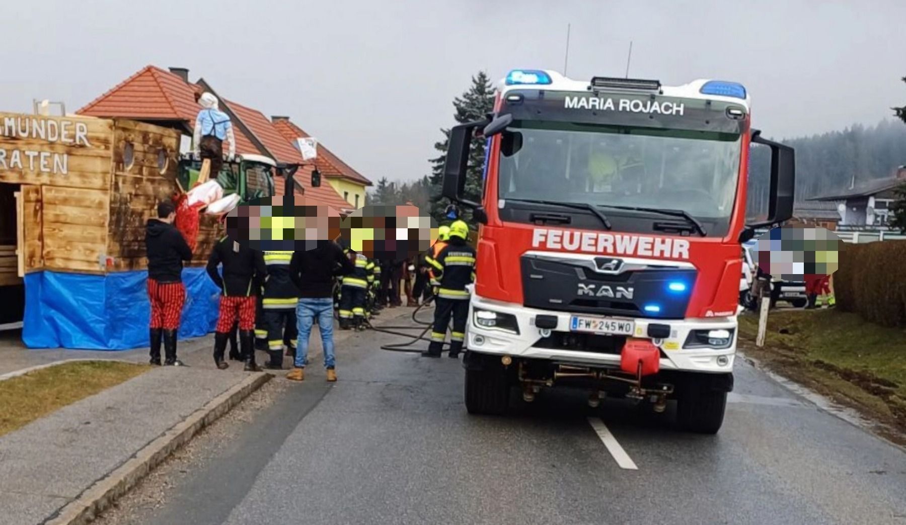 Ein 15-jähriges Mädchen wurde schwer verletzt. 