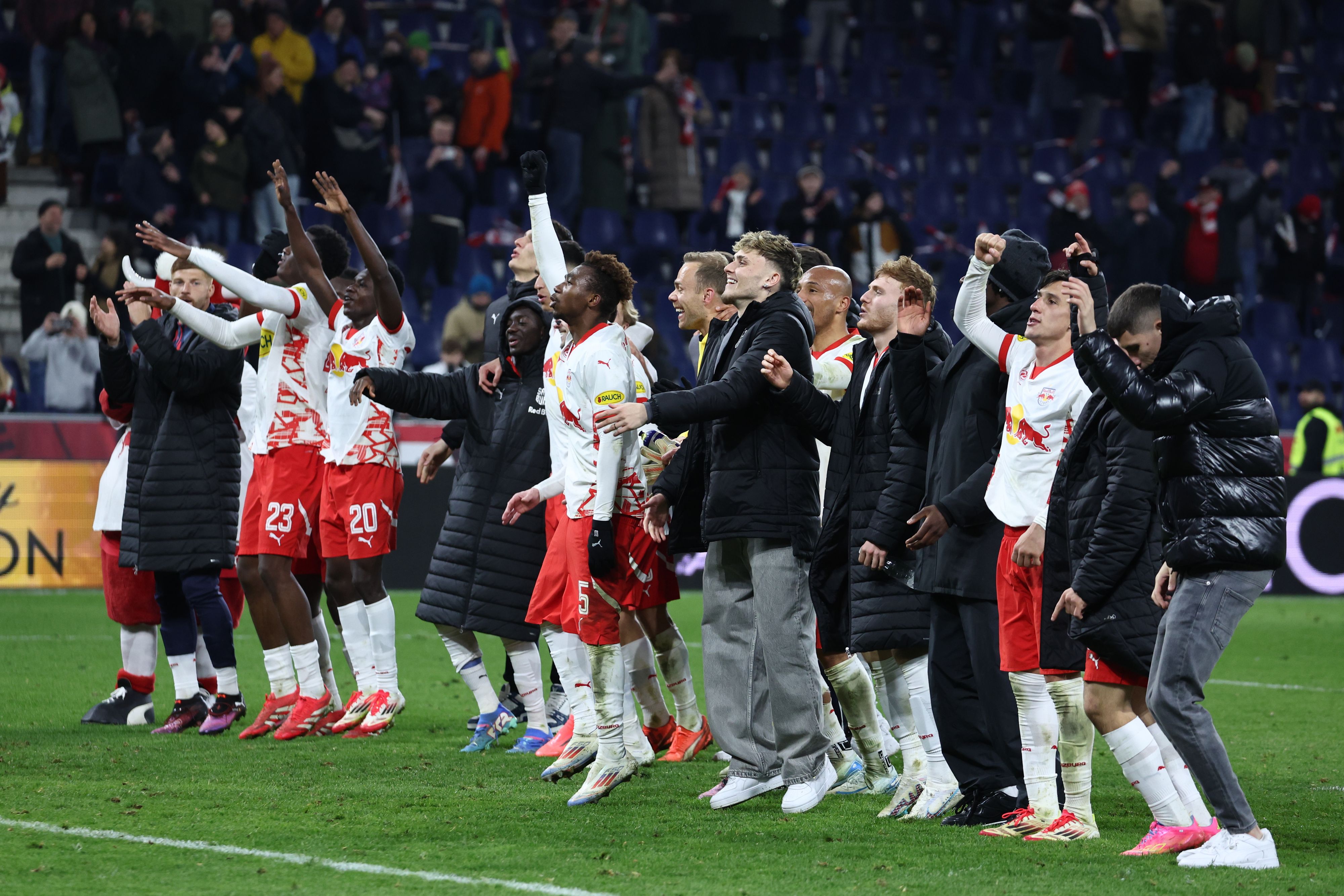 Salzburg feiert den zweiten Sieg in Serie.