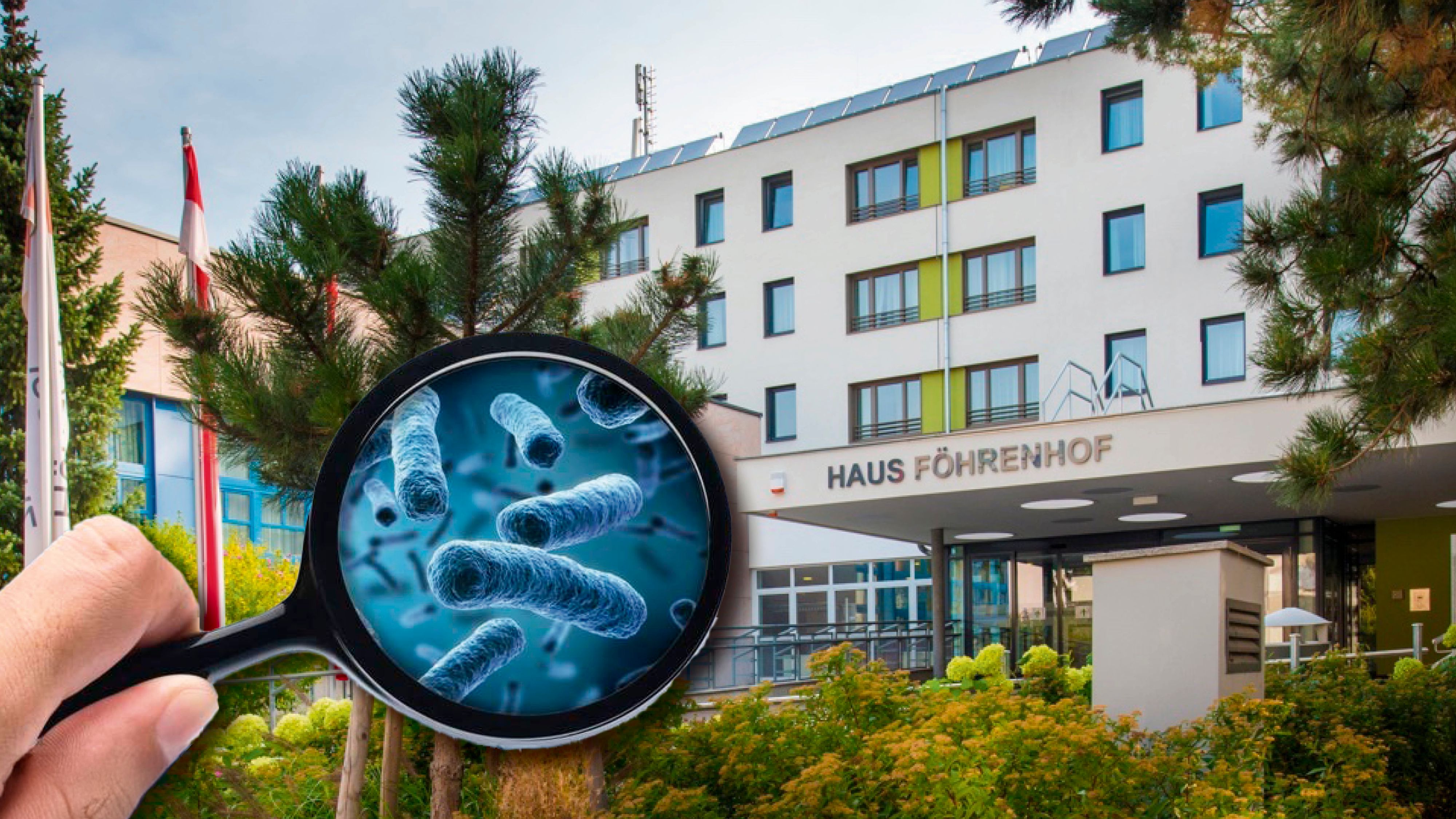 Im Haus Föhrenhof in Wien-Hietzing erkrankte einer der Bewohner an Legionellen.