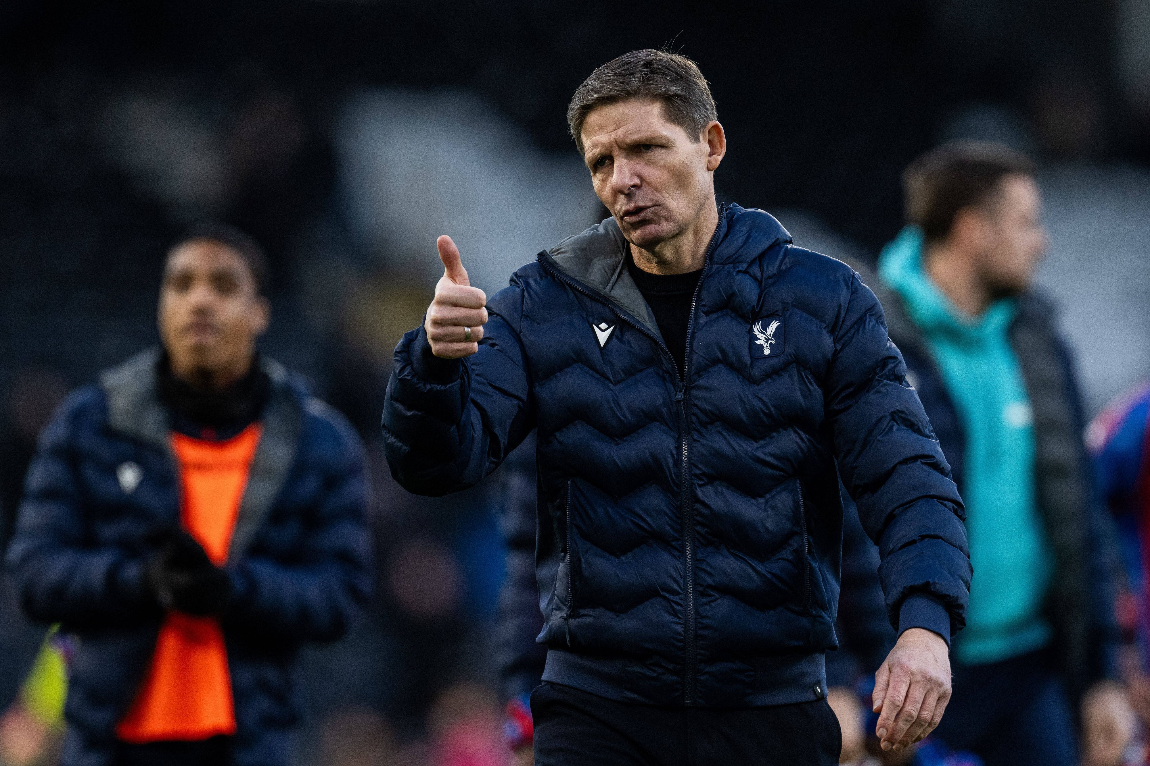 Oliver Glasner ist seit Februar 2024 Trainer von Crystal Palace. 