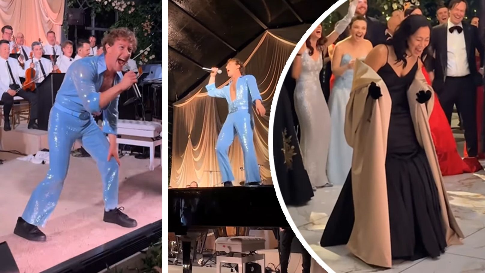 Mark Zuckerberg legte für seine Frau eine ordentliche Performance hin.