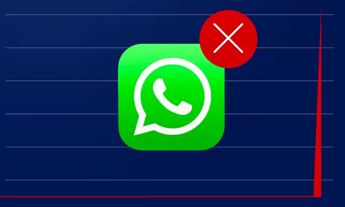 Tausende User meldeten eine Störung bei Whatsapp.