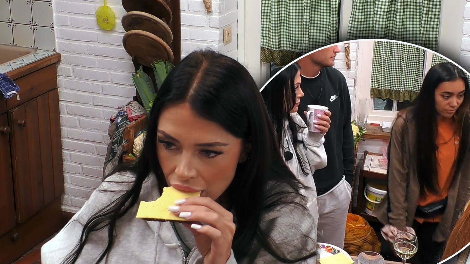 Vanessa (28) brach in Tränen aus, nachdem Anna-Lucia (27) ihr Essverhalten ansprach.