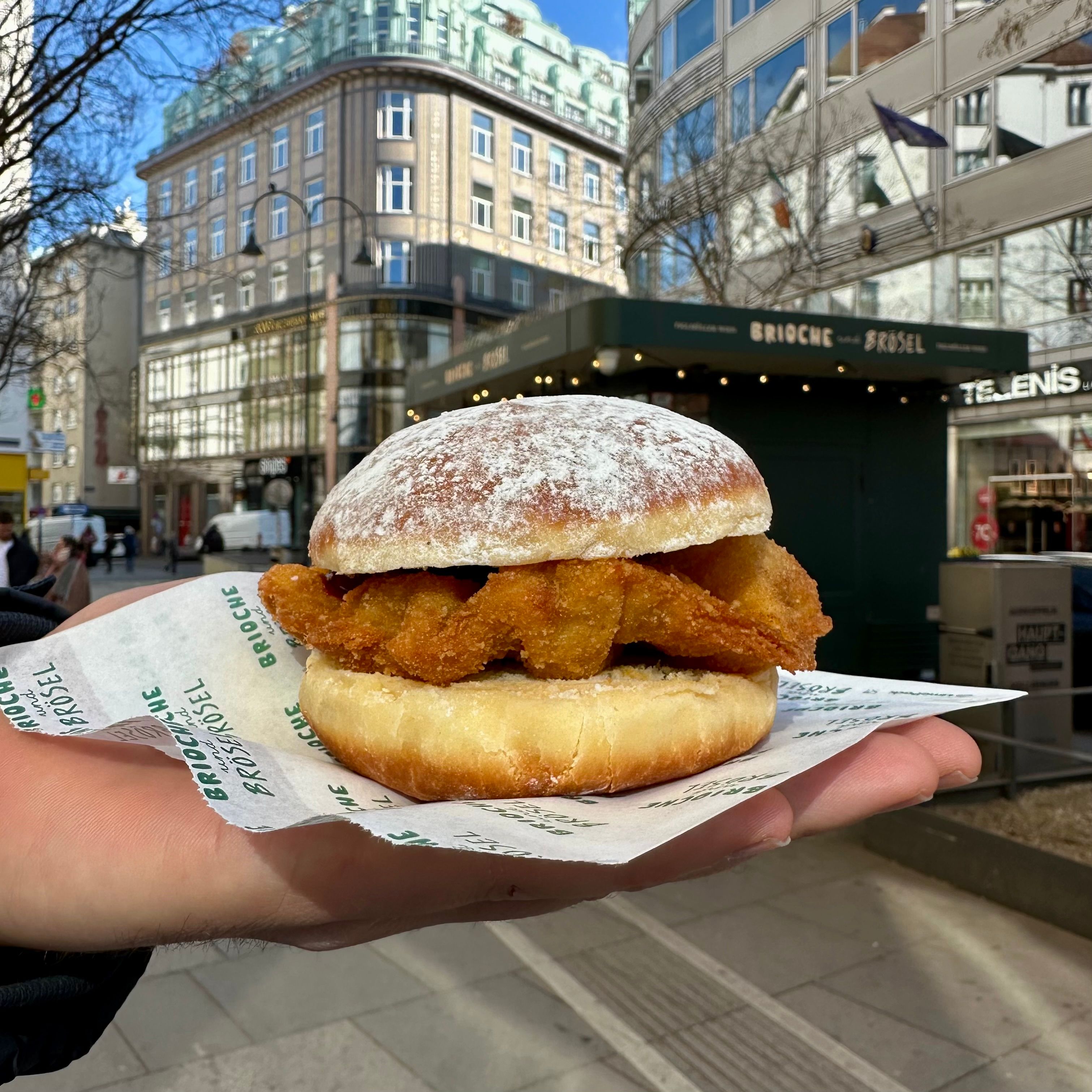 Schnitzelkrapfen bei 