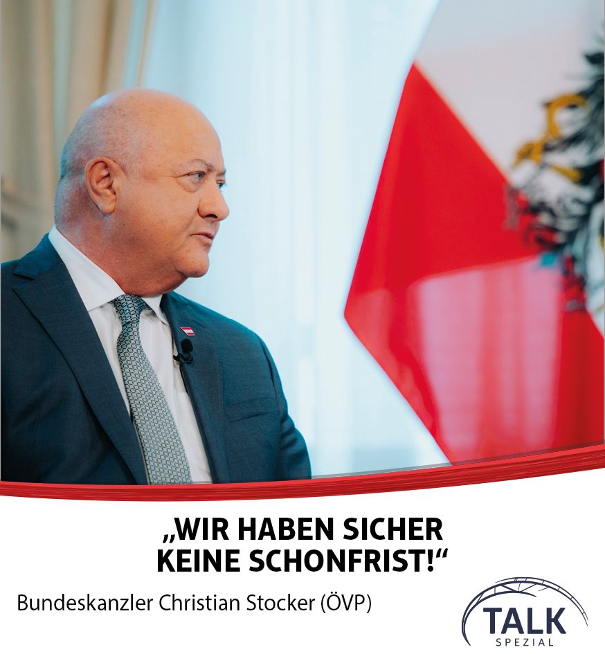 Kanzler Christian Stocker am Tag nach seinem Amtsantritt: 