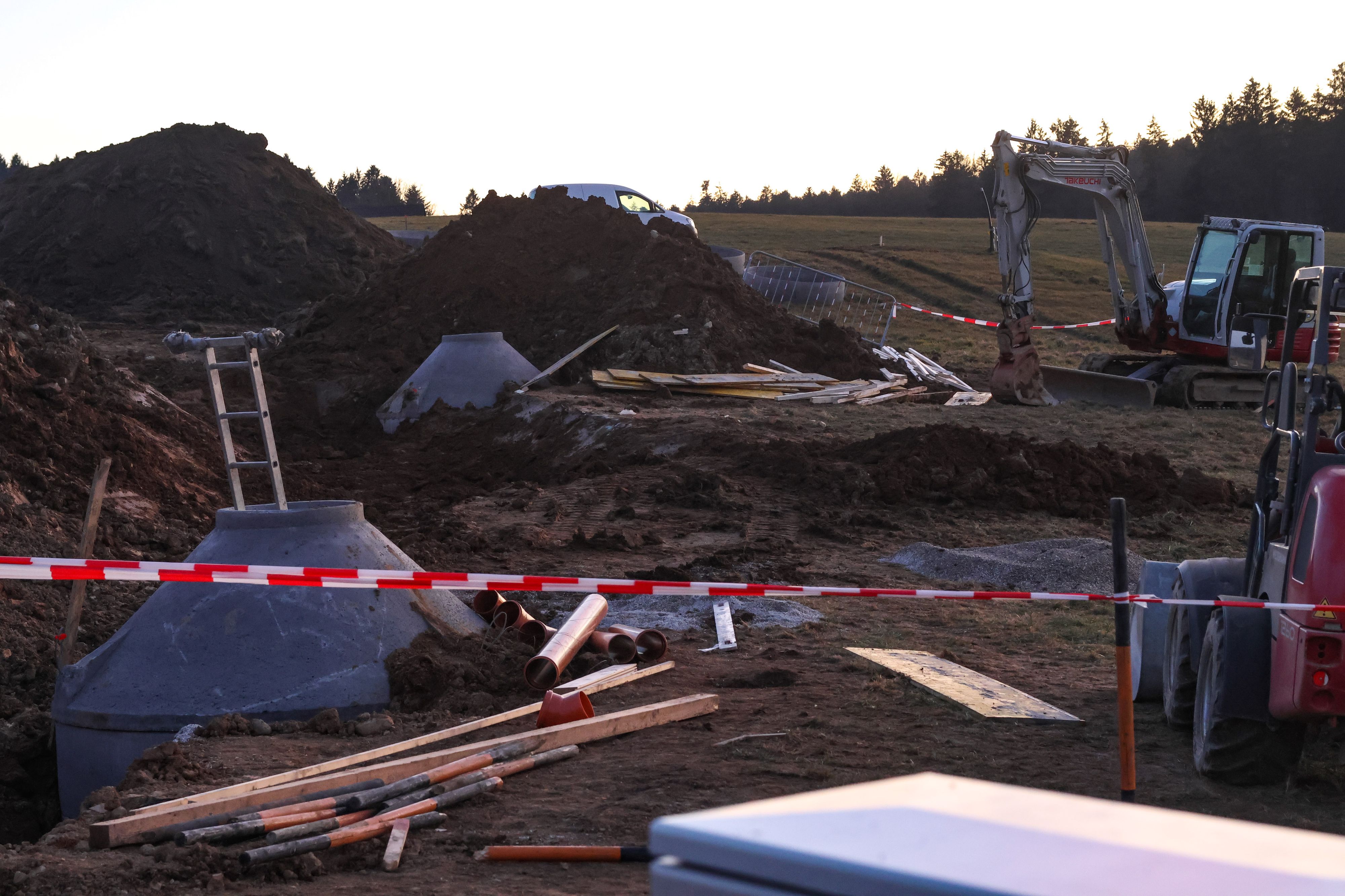 Auf dieser Baustelle in Oberösterreich kam es zu dem Drama.
