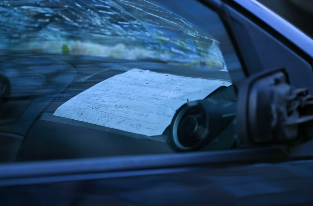 Alexander S. hinterließ eine rätselhafte Notiz im Auto.