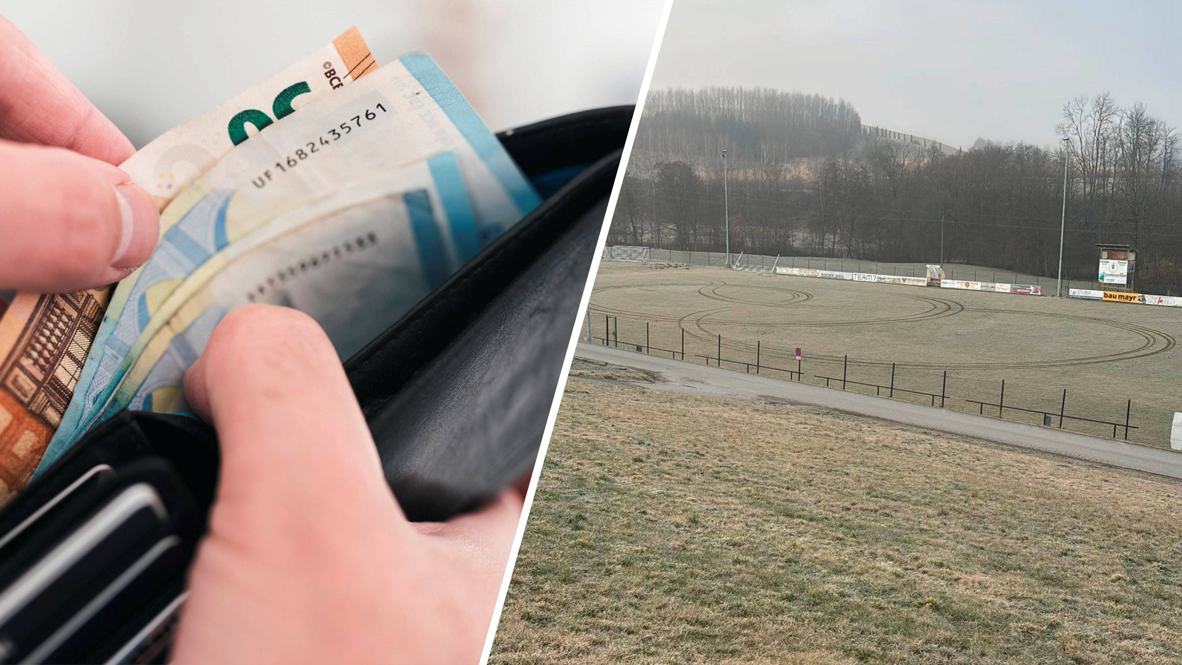 Der Rasen in Waldzell (Bez. Ried im Innkreis) wurde mit einem Auto zerstört. Jetzt gibt es für Hinweise Geld. (Symbolbild)