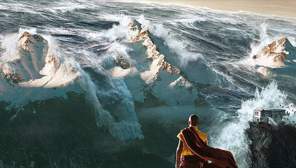 Gebirge-verschlingende Hochwasser kannten wir bisher nur aus Katastrophenfilmen wie 