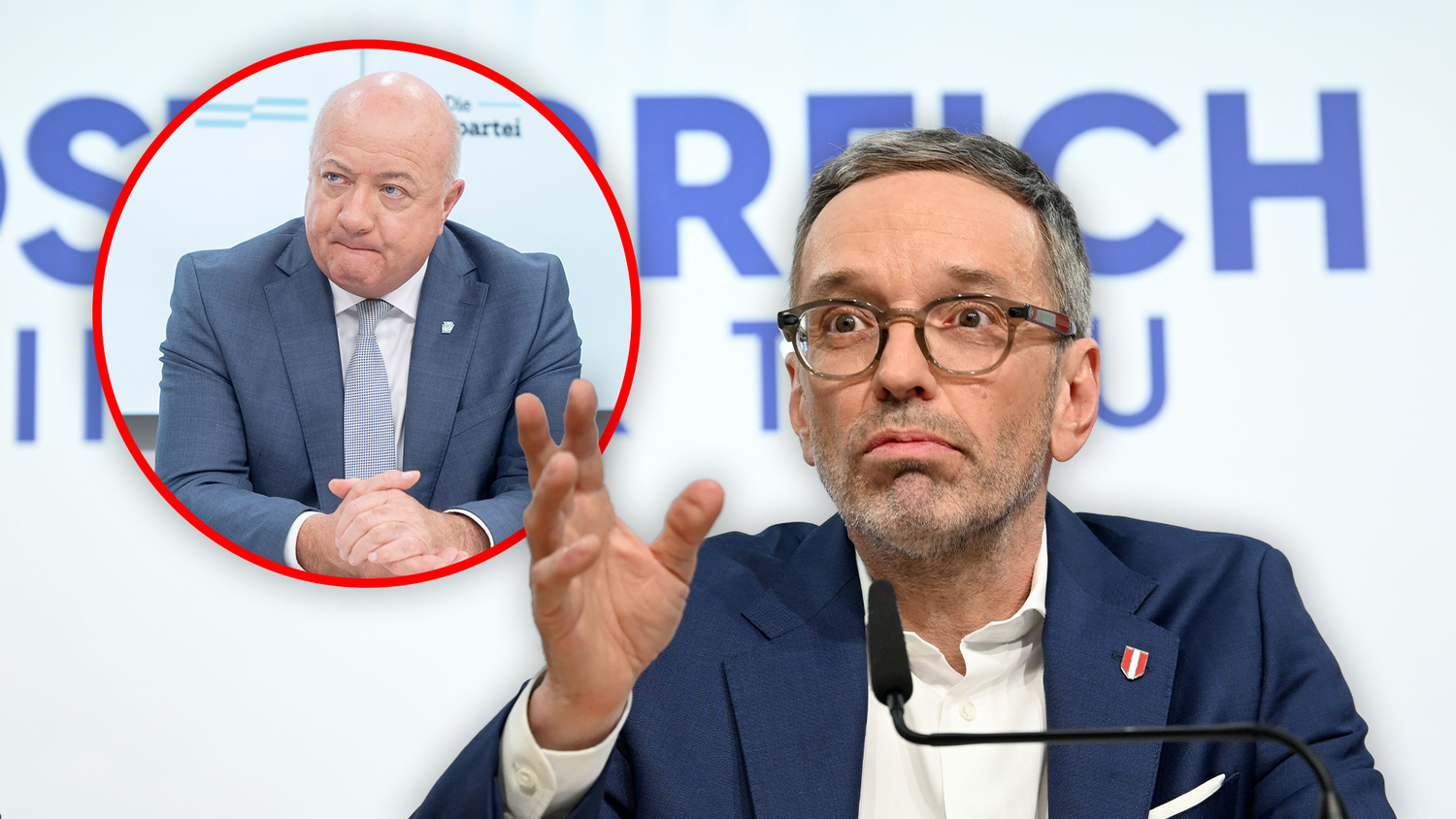 FPÖ-Chef Herbert Kickl schießt erneut Richtung Austro-Ampel.