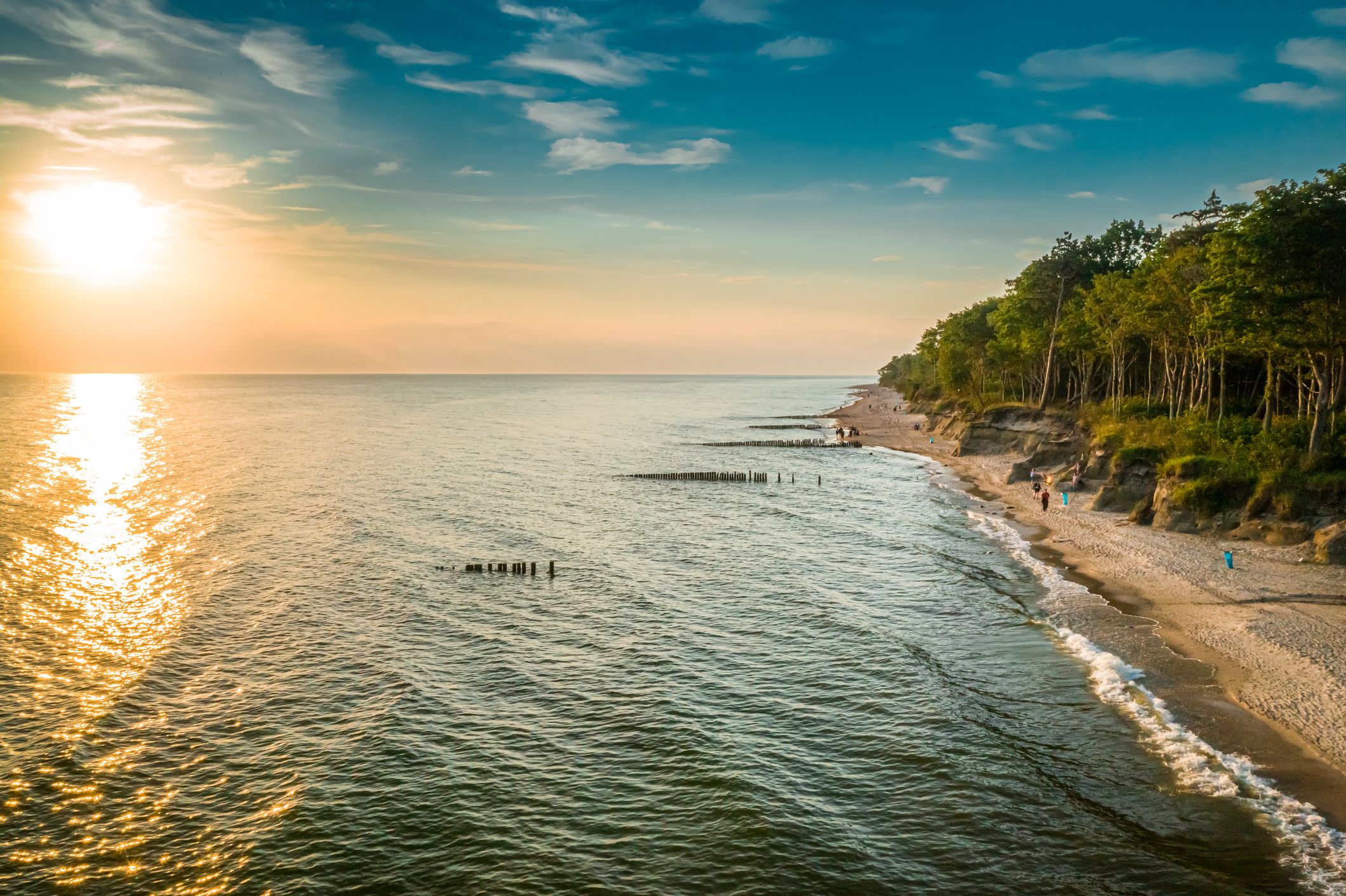 Ein wahres Strandparadies versteckt sich an der polnischen Ostsee.