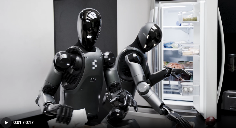 Der Roboter Helix von Figure hat die Fähigkeit, in Echtzeit zu lernen.