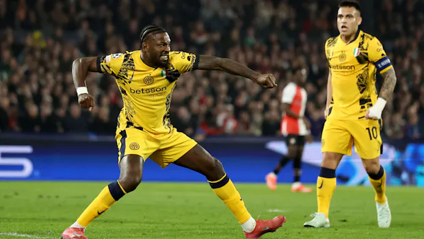 Marko arnautovic scores for Inter Milan