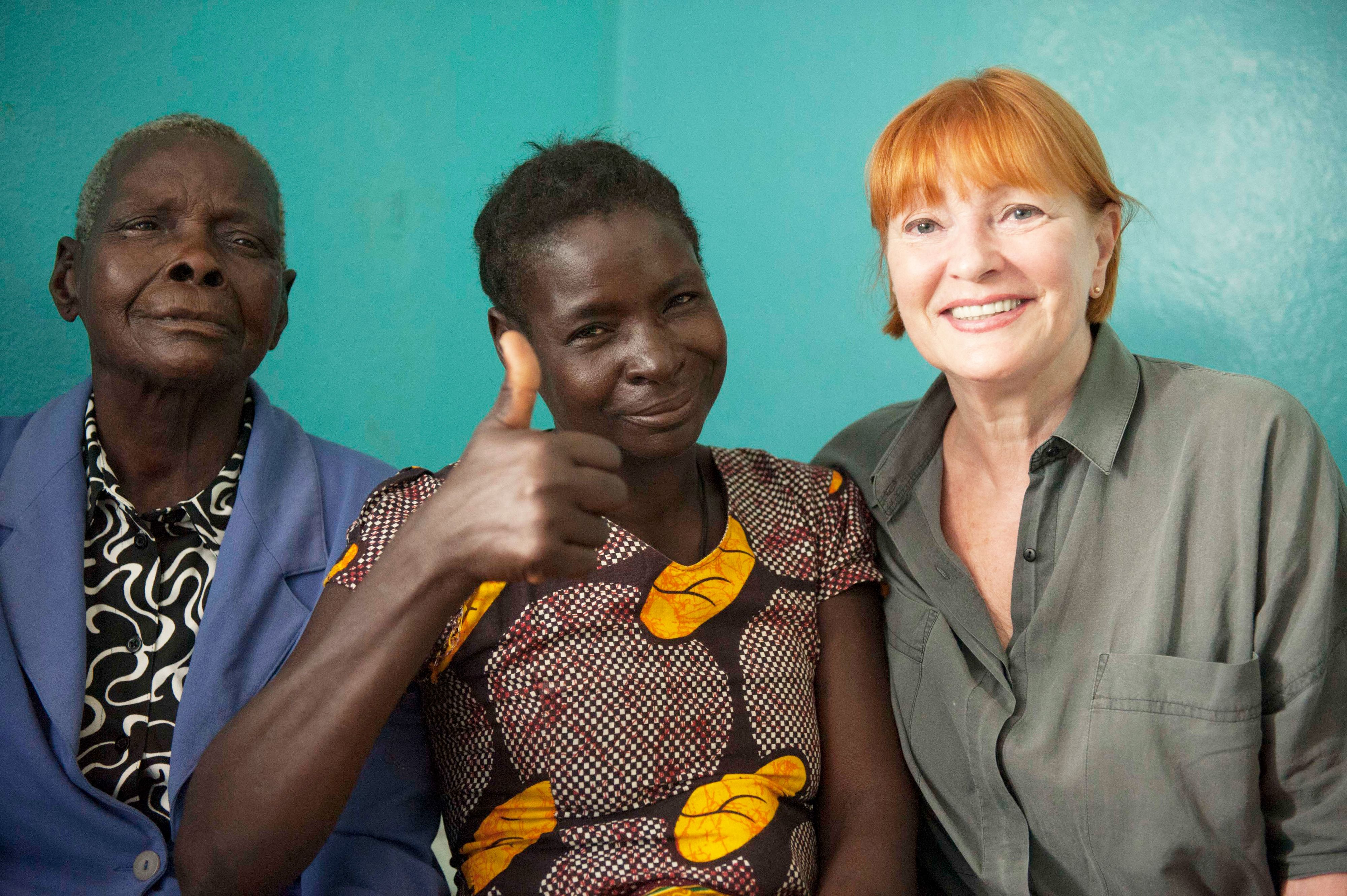 Chris Lohner bereiste als Botschafterin von 