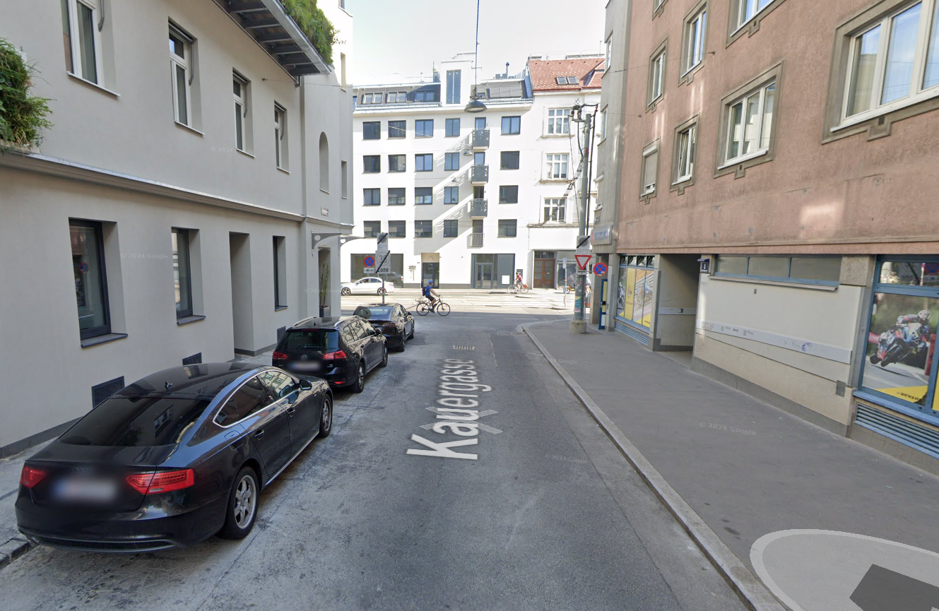 Ein Parksheriff soll in der Kauergasse handgreiflich geworden sein. 