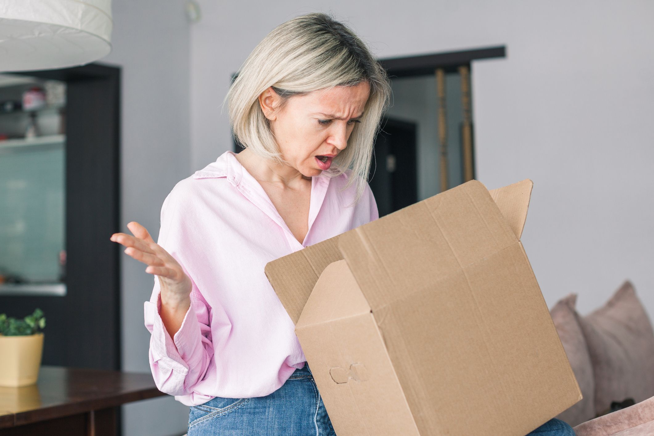 Der Inhalt des Überraschungspakets war tatsächlich eine Überraschung, aber eine unangenehme.