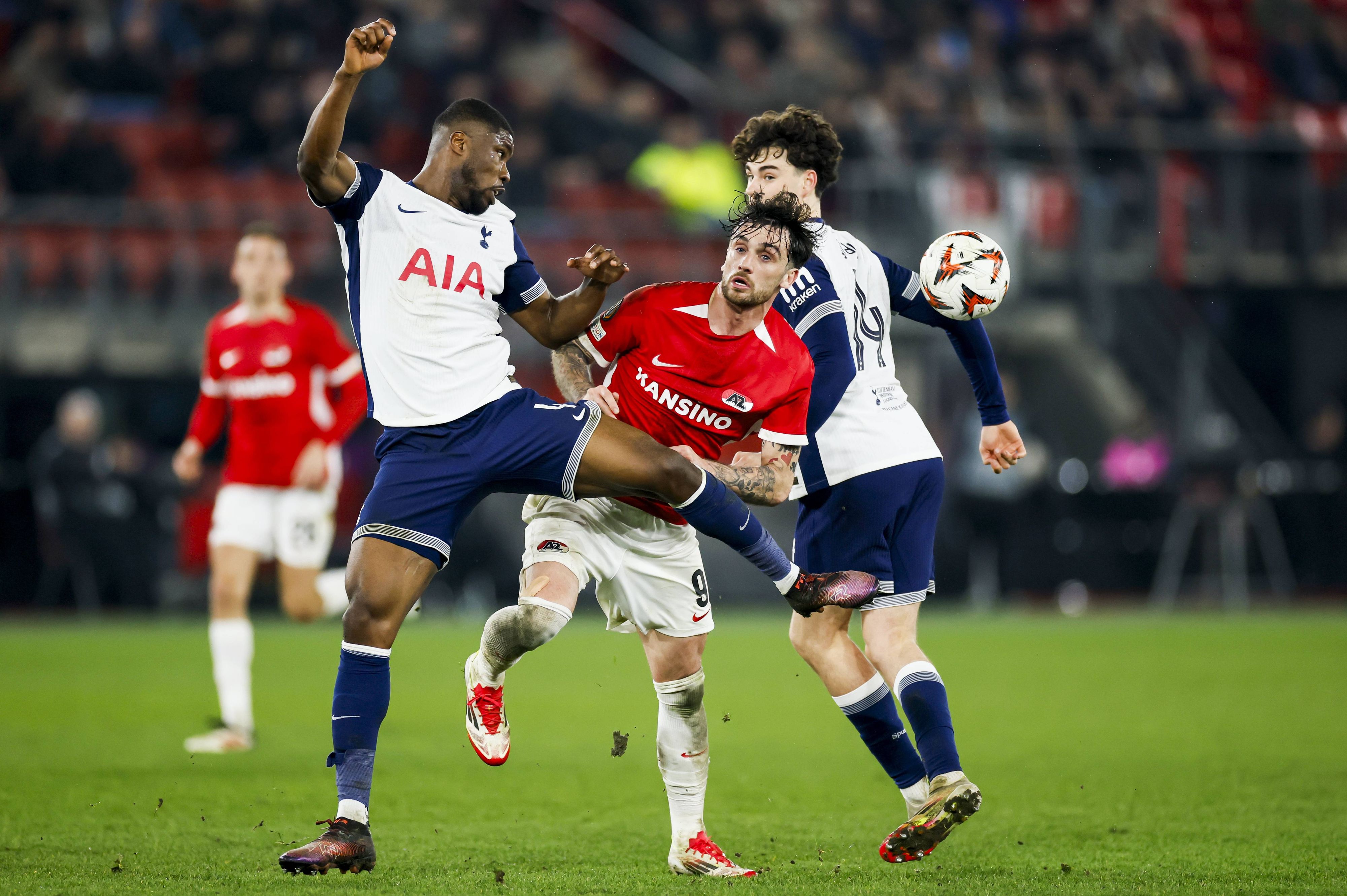 ÖFB-Teamspieler Kevin Danso gegen Alkmaar. 