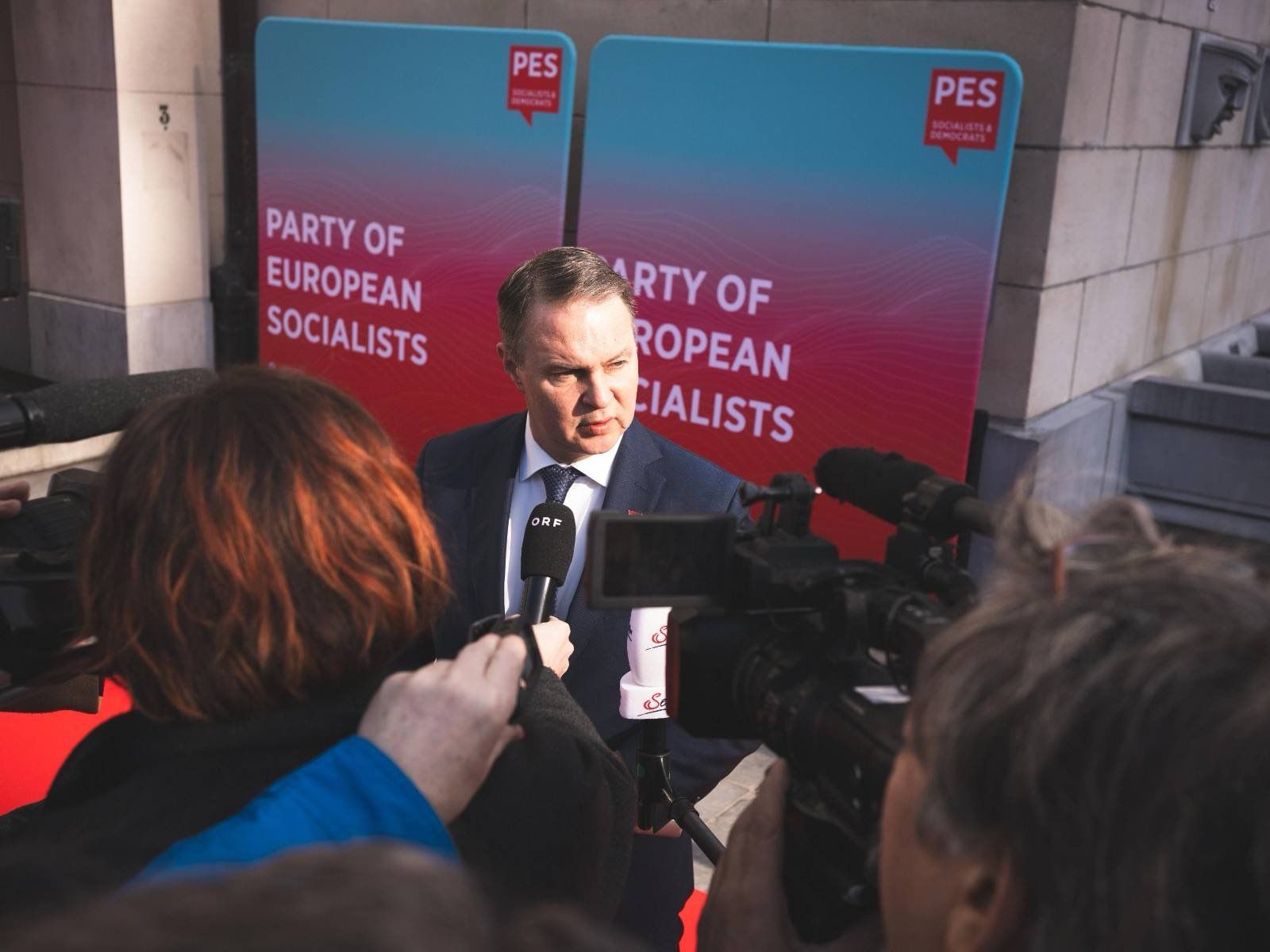 Andreas Babler reiste ebenfalls nach Brüssel.