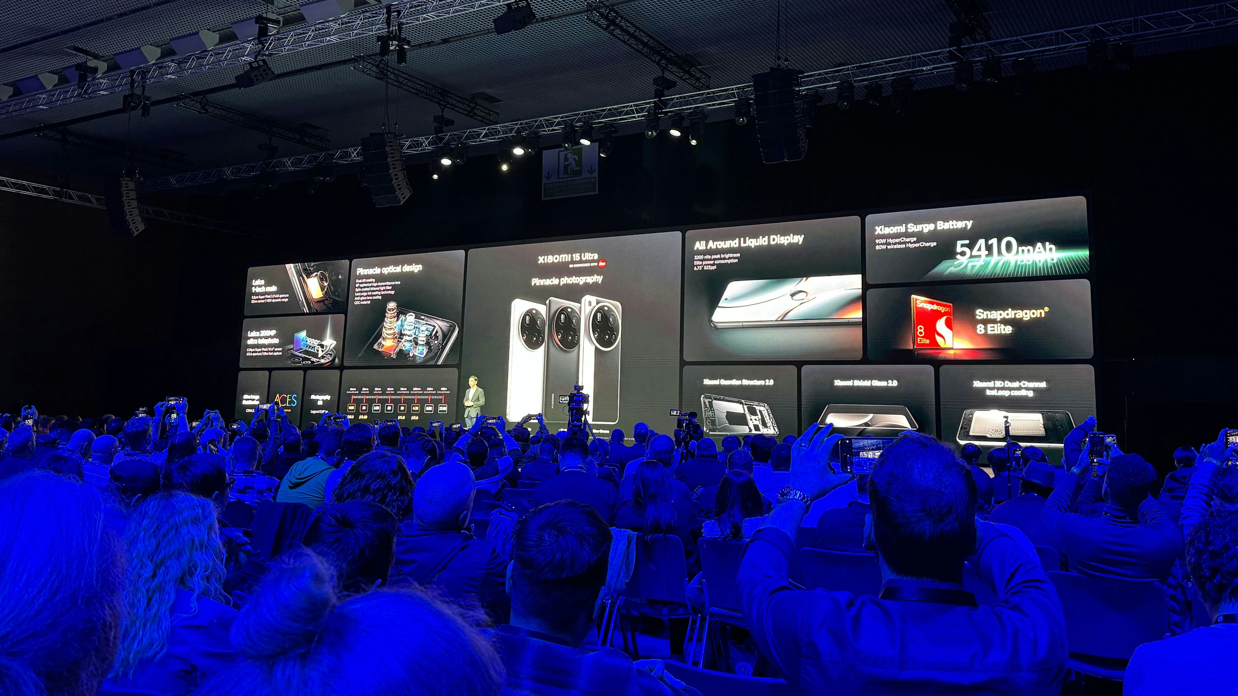 Das Xiaomi-Launchevent am Vorabend des MWC.