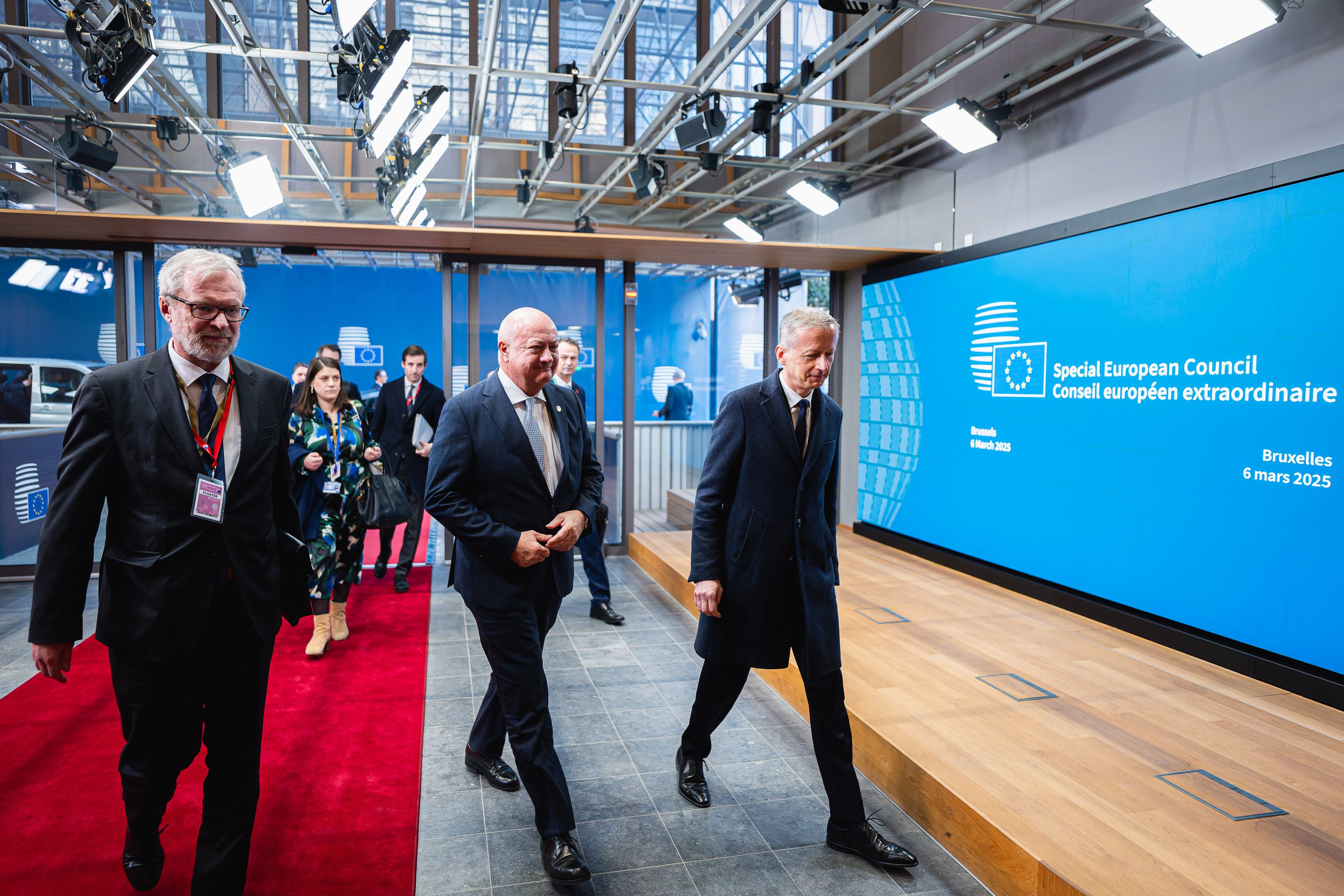 Christian Stocker beim EU-Gipfel.