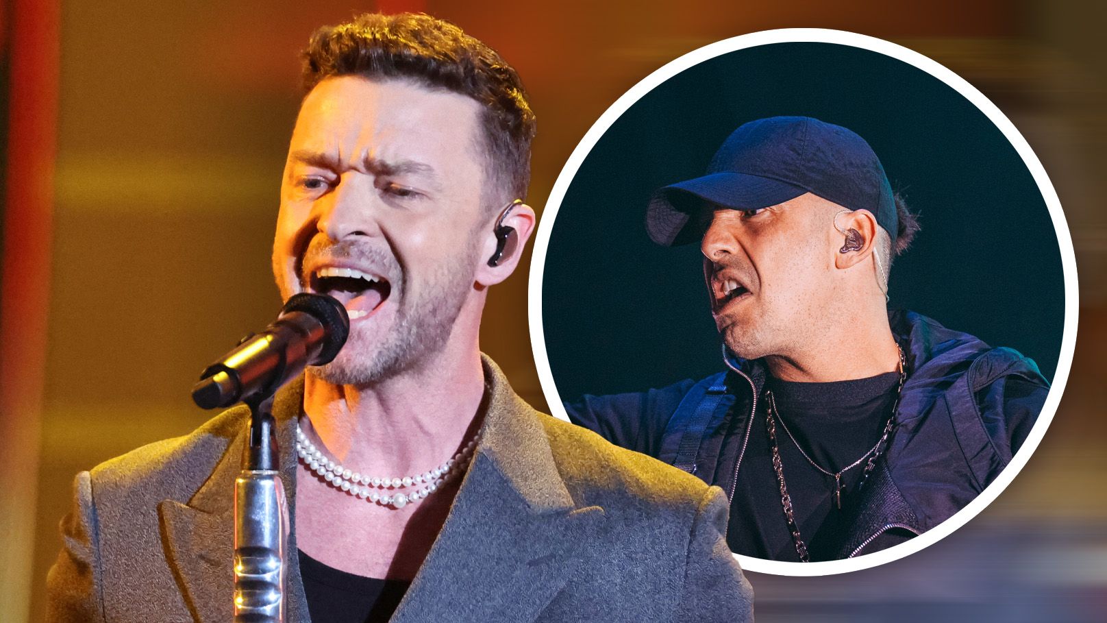 Timberlake und RAF Camora sind Acts am selben Festival.